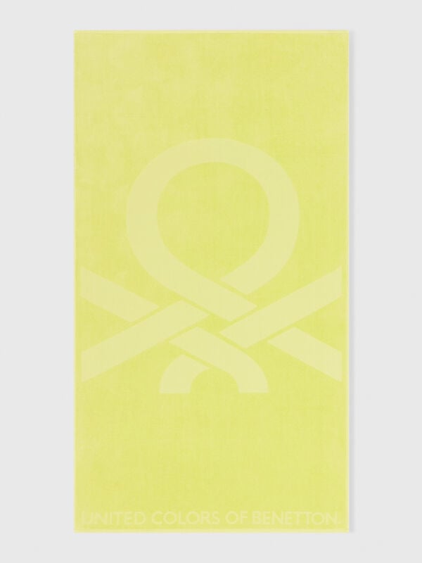 Jacquard beach towel