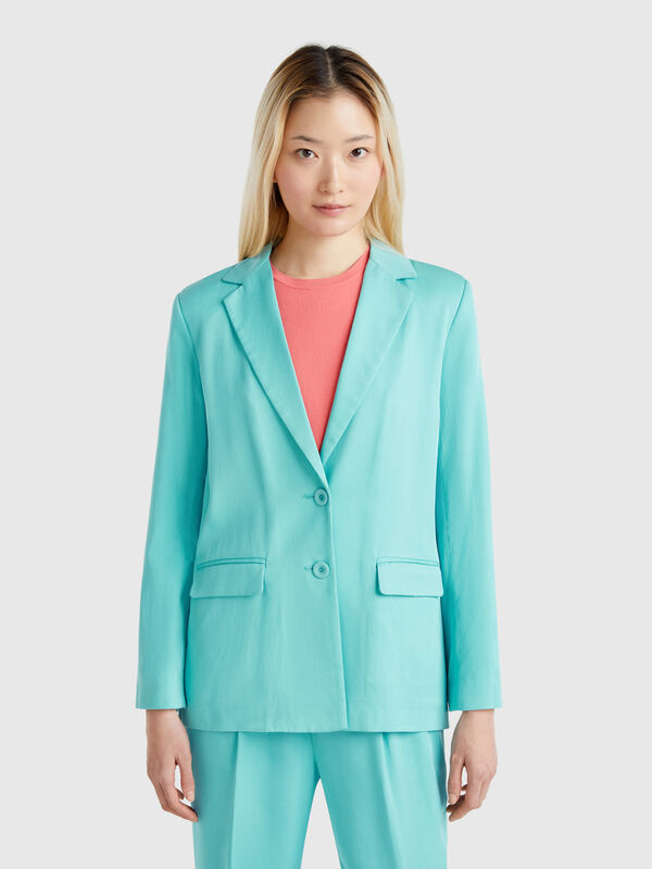 Chaqueta fluida Mujer