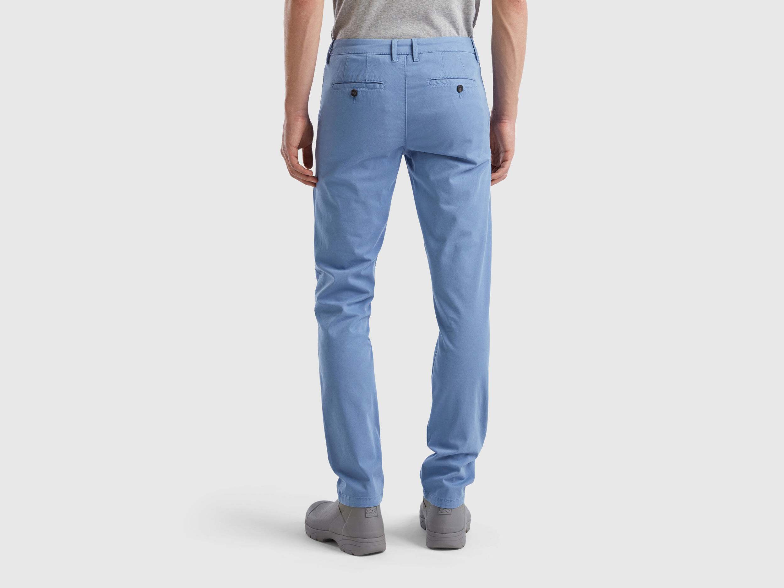 Pastel blue chinos best sale