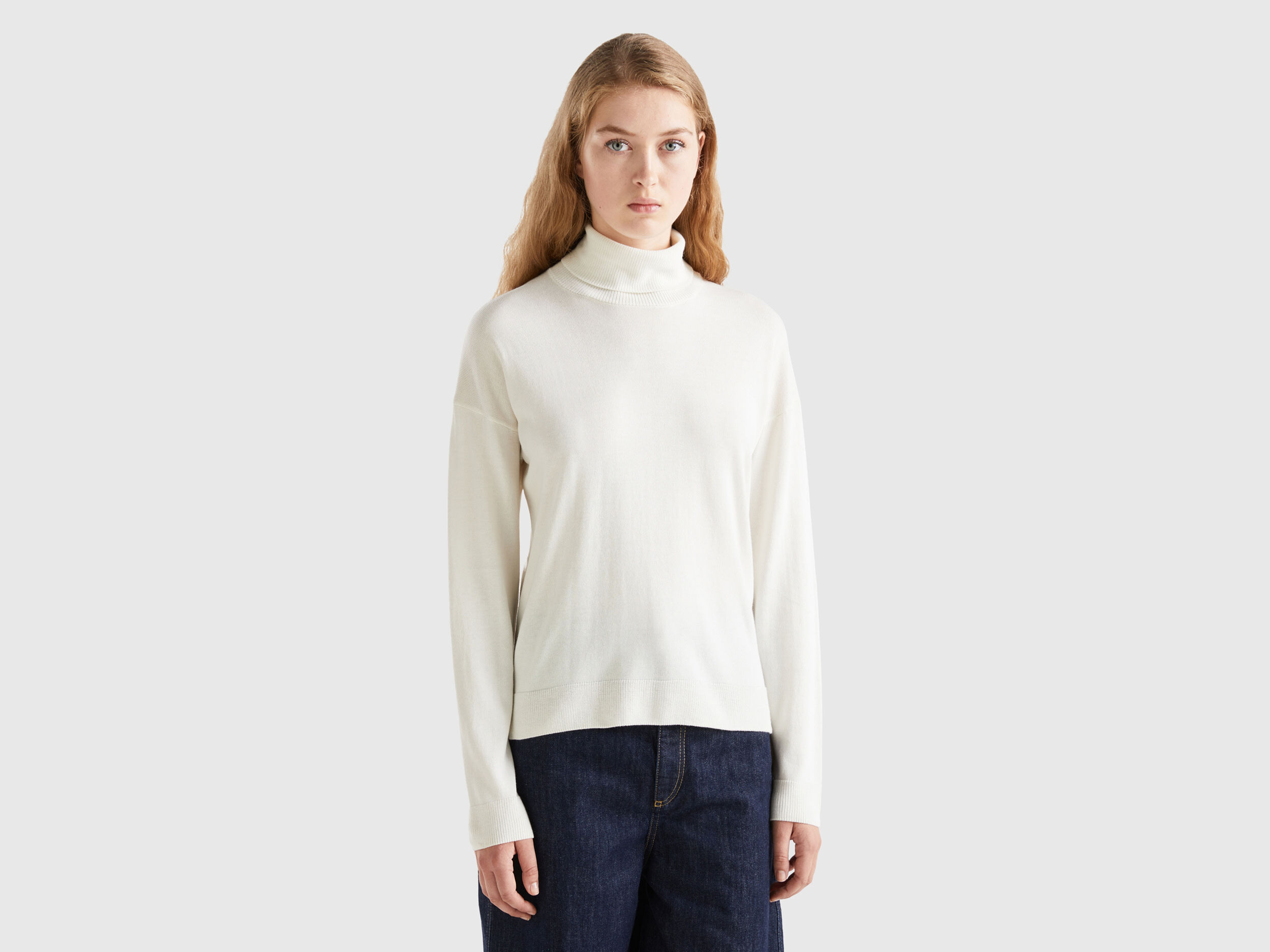 Cotton modal turtleneck hotsell