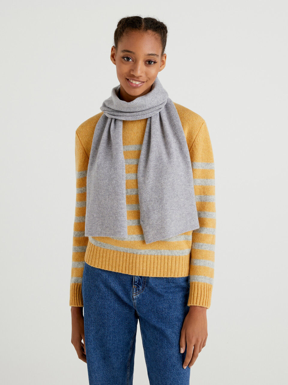 Everlane store yellow puffer