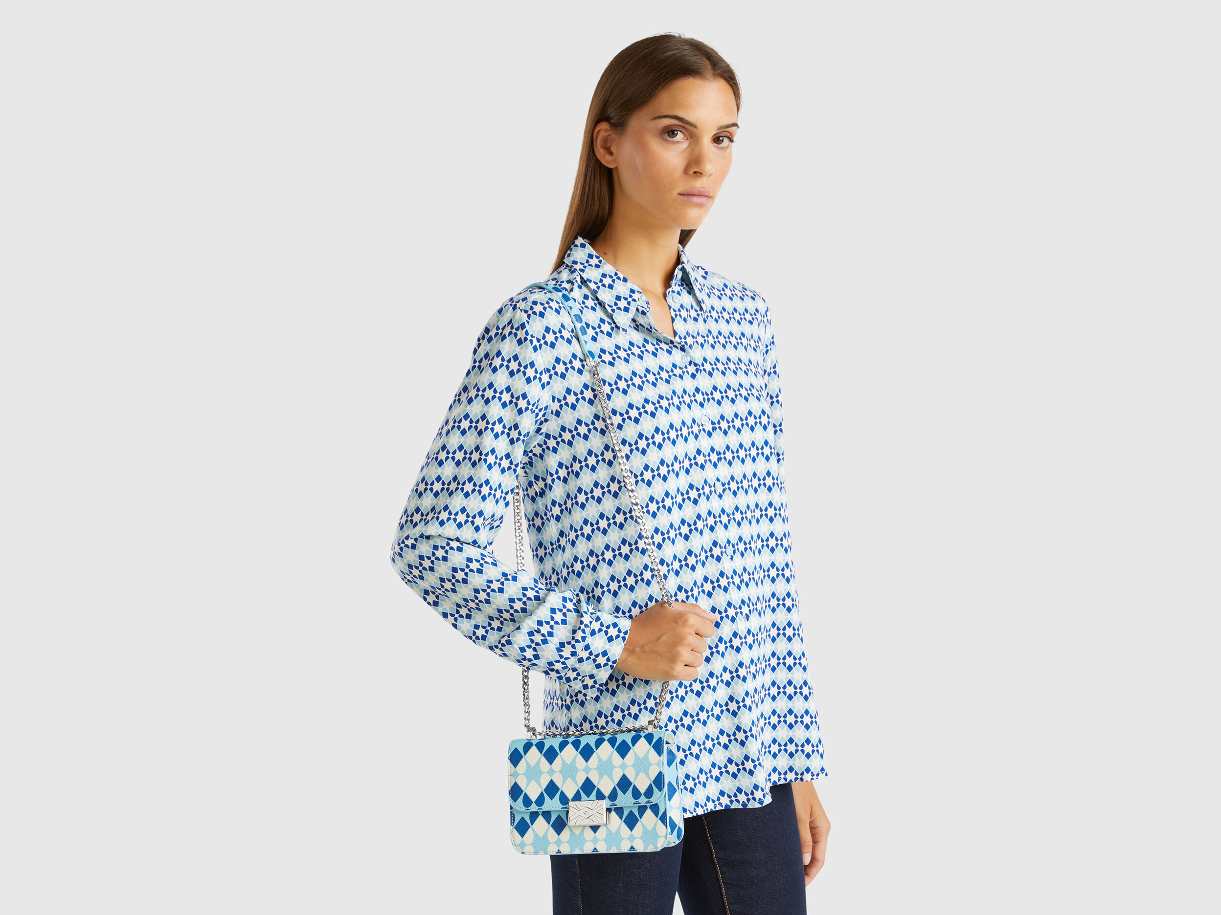 Small Be Bag with heart print - Multi-color | Benetton