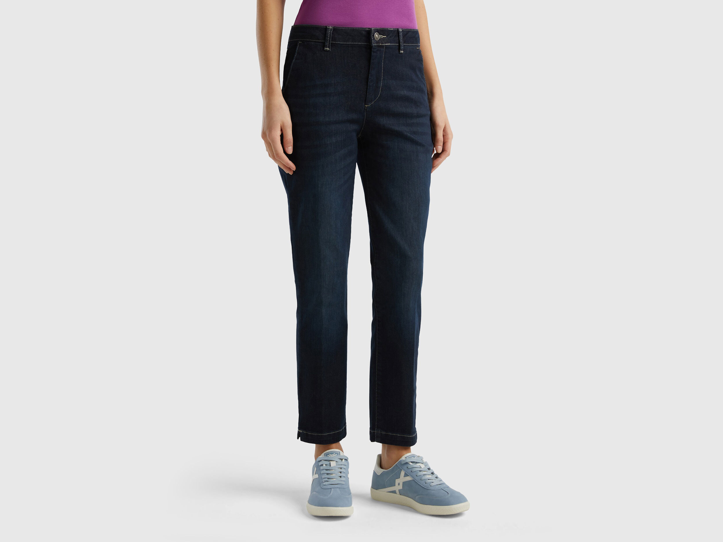 Women s Chino Jeans New Collection 2024 Benetton