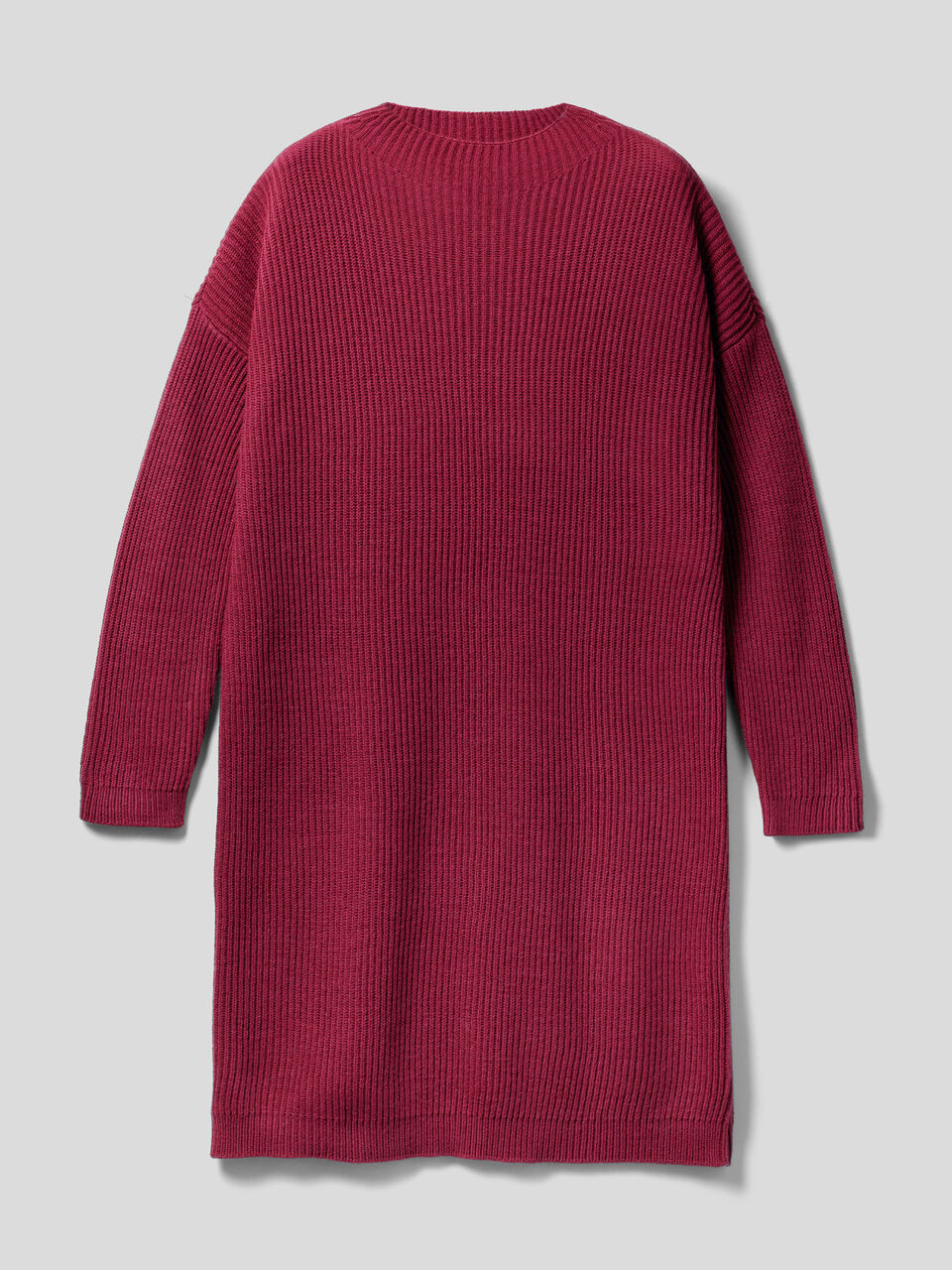 Ribbed knit dress image number 1