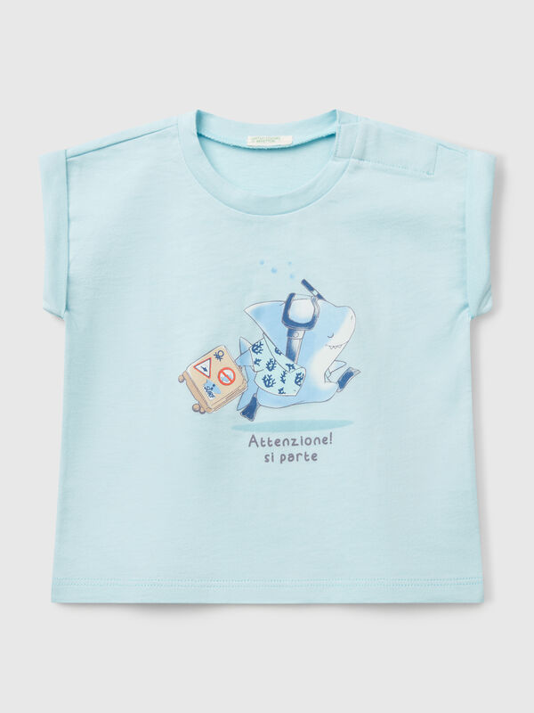 Camiseta de manga corta con estampado Recién nacidos