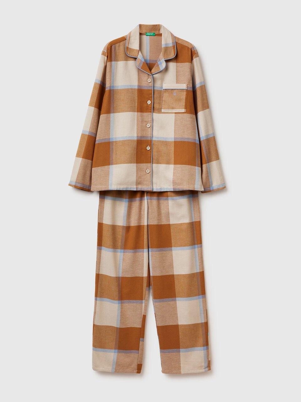 PYJAMA(JACKET+TROUSE Mujer image number 1