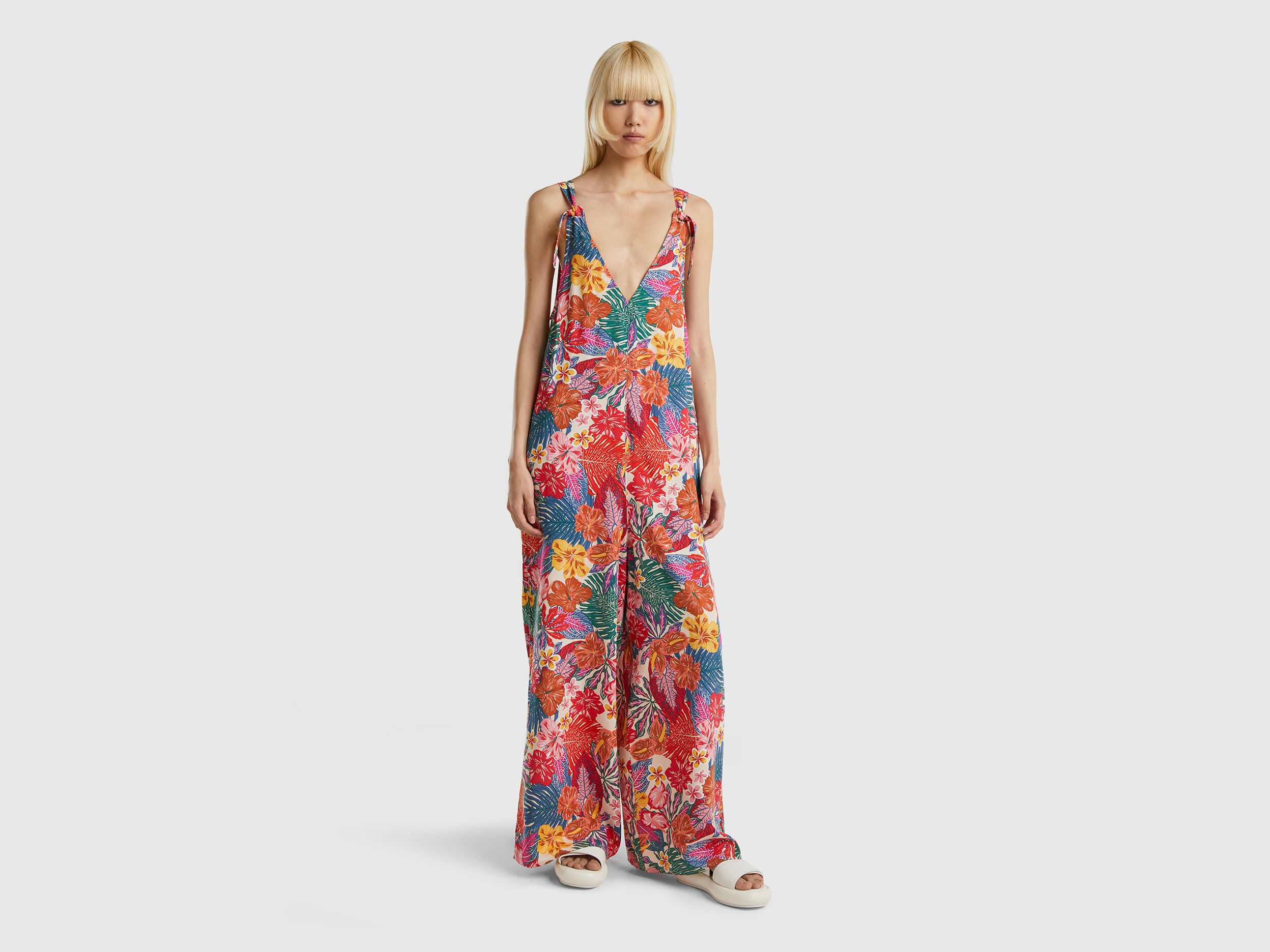 Band of new arrivals gypsies floral jumpsuit