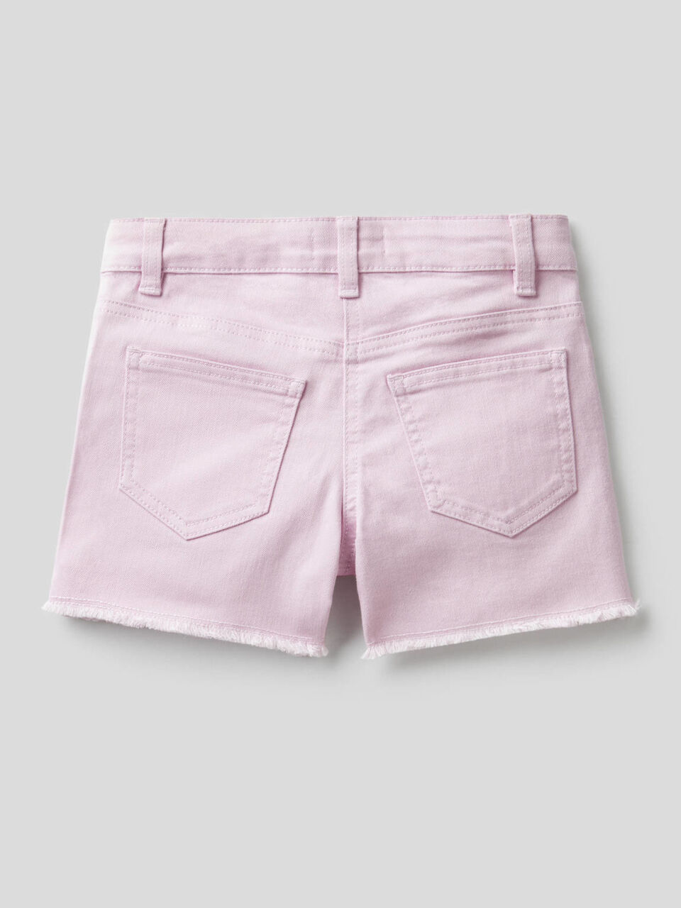 Pantalón corto de algodón elástico mixto image number null