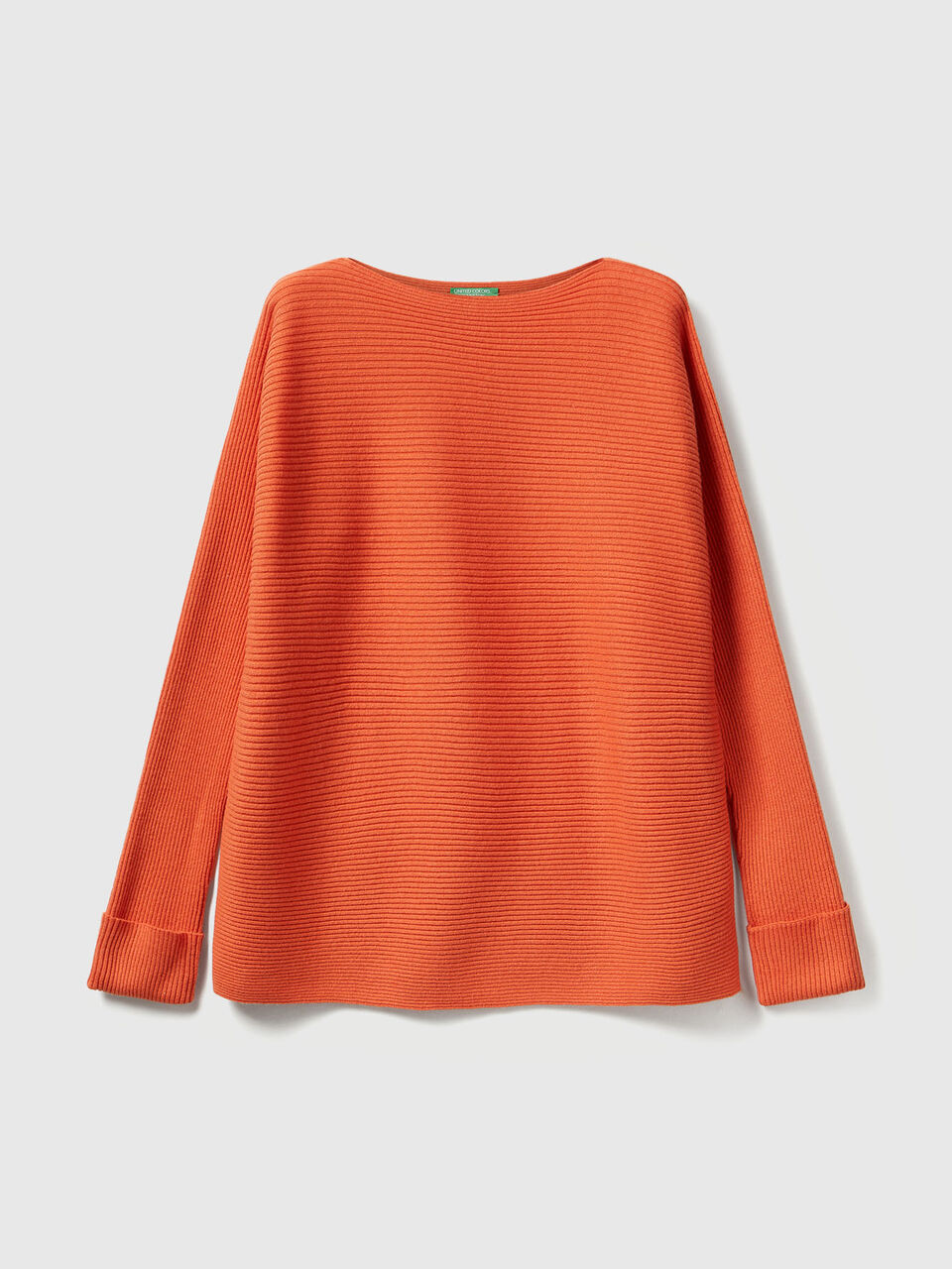 BOAT-NECK SWEAT.L/S Mujer image number 1