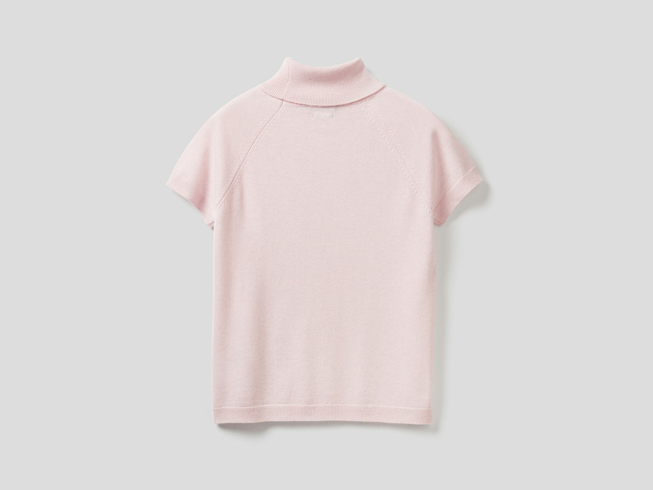 Pink short on sale sleeve turtleneck