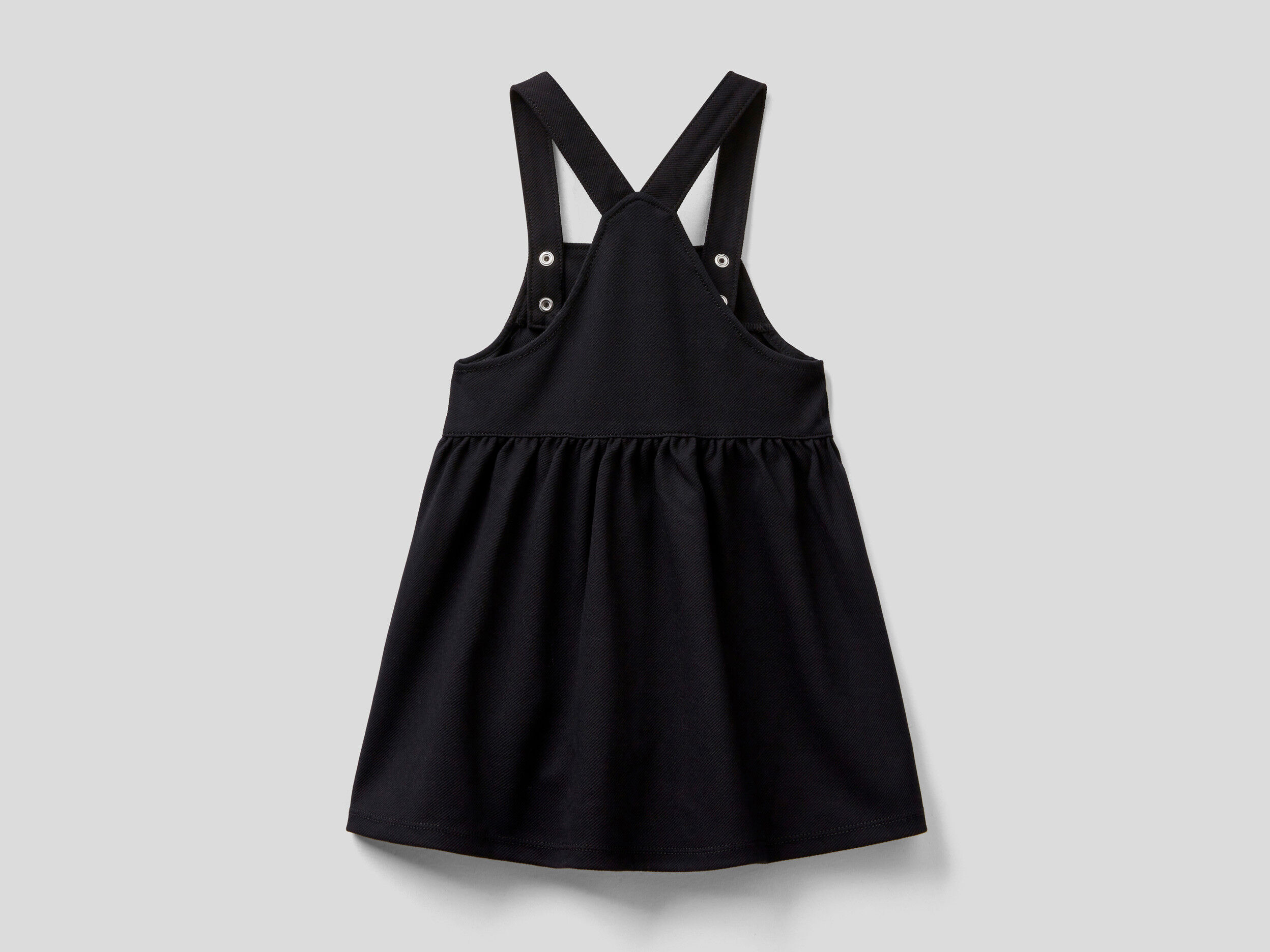Black dungaree skirt clearance