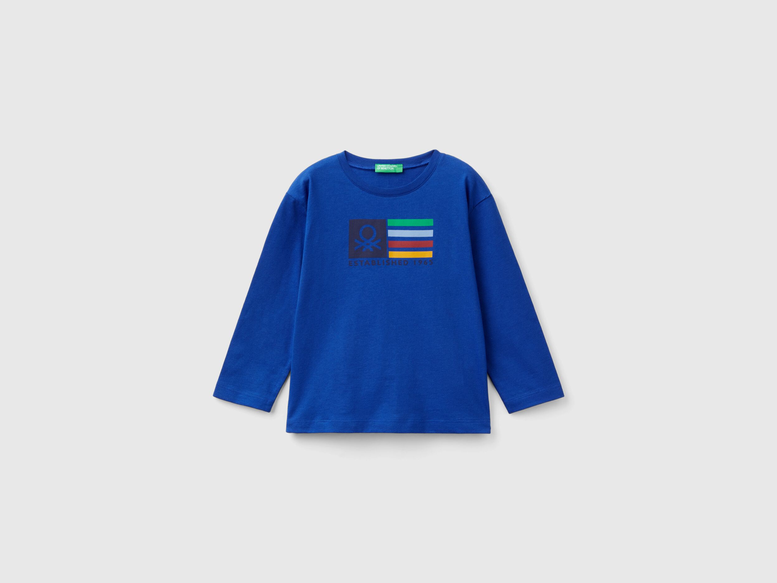 Kid Boys Long Sleeve T shirts Collection Benetton