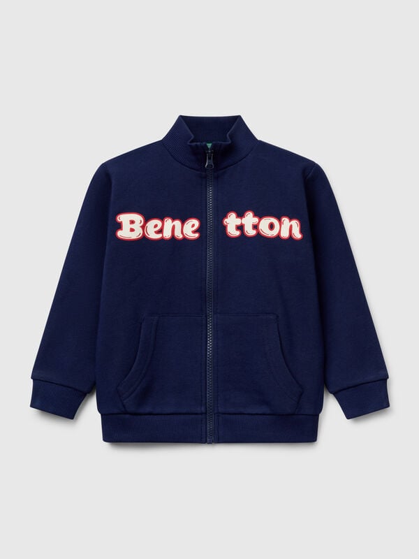 Sudadera de algodón con cremallera Niño
