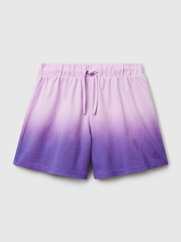 Pantalones cortos teñidos Niña