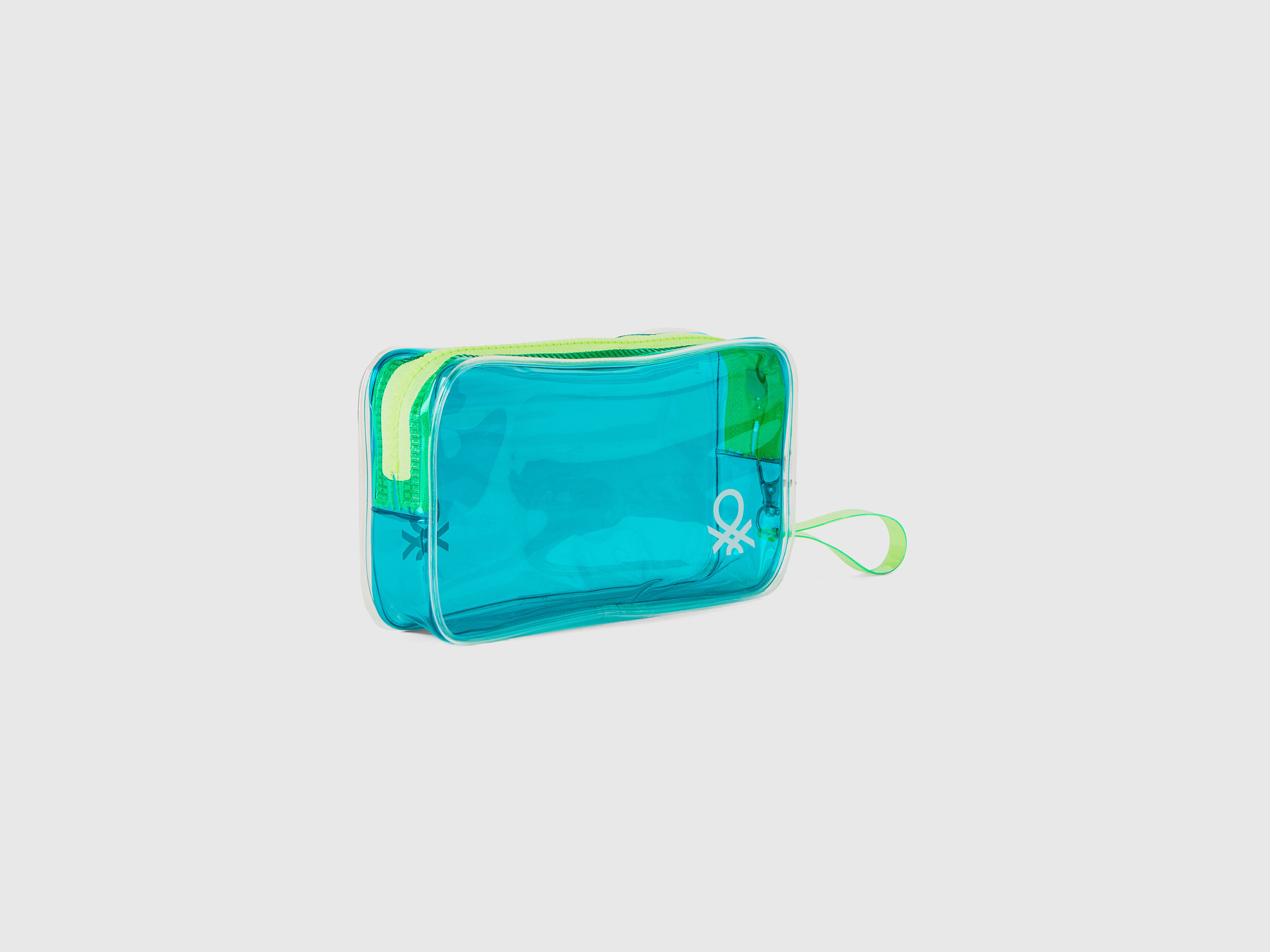 Neceser mini de viaje verde agua oscuro Verde Petroleo Benetton