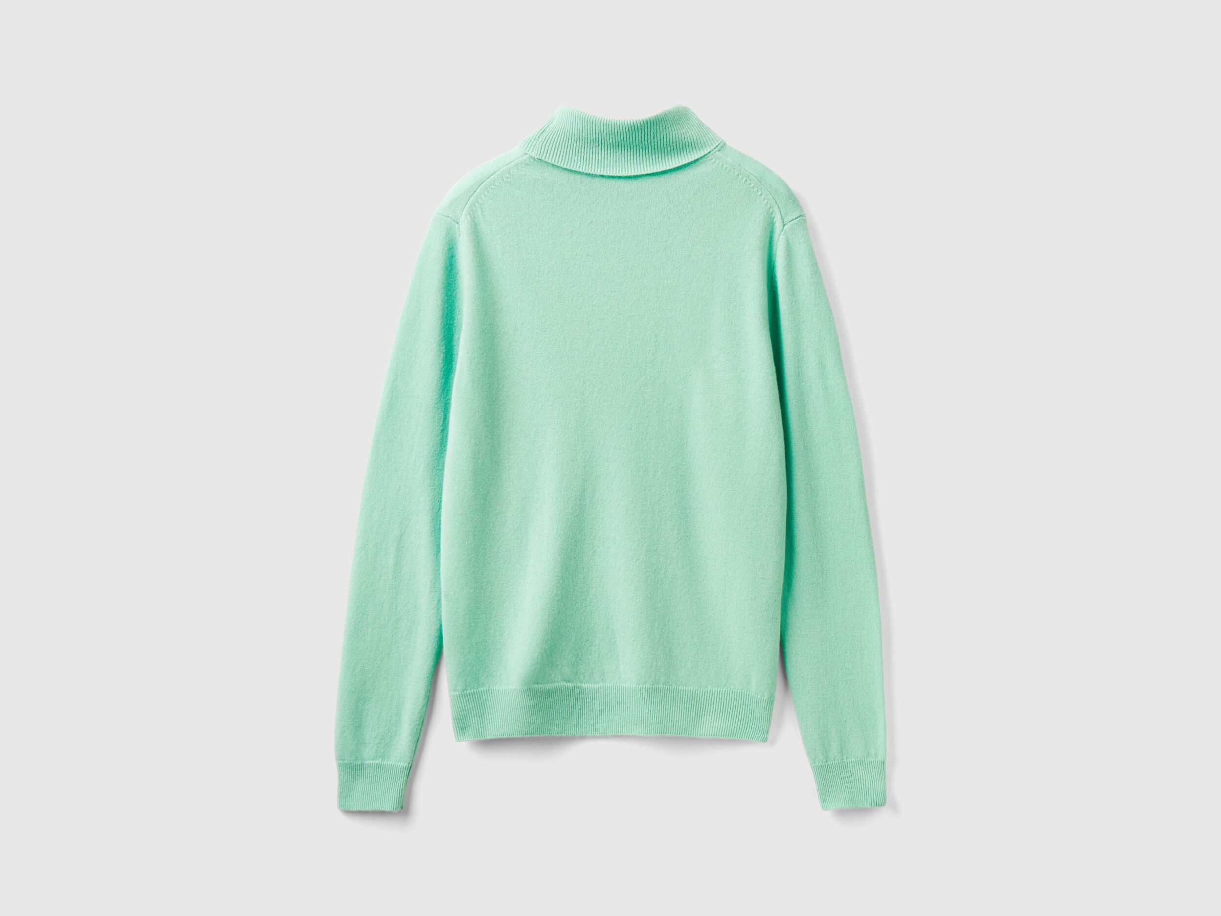 Teal turtleneck sweater sale