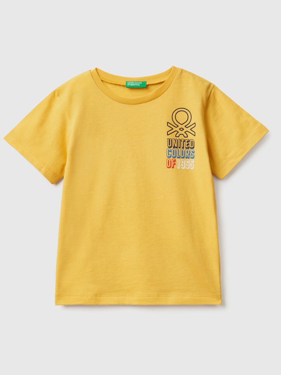 T-shirt with print in 100% organic cotton