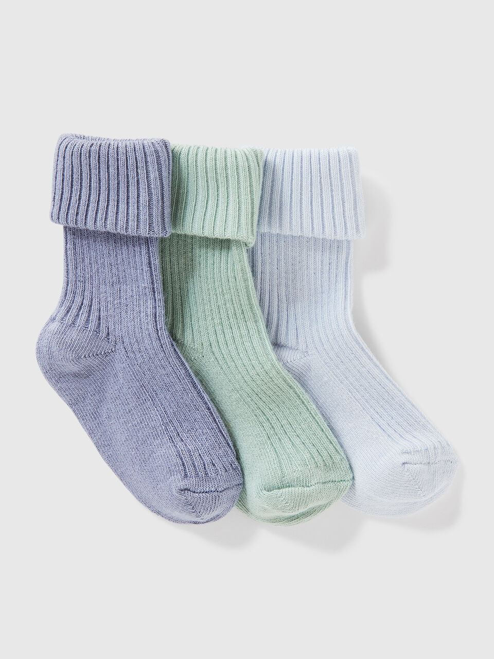 KNITTED SOCKS 3 PAIR Recién nacidos image number 1