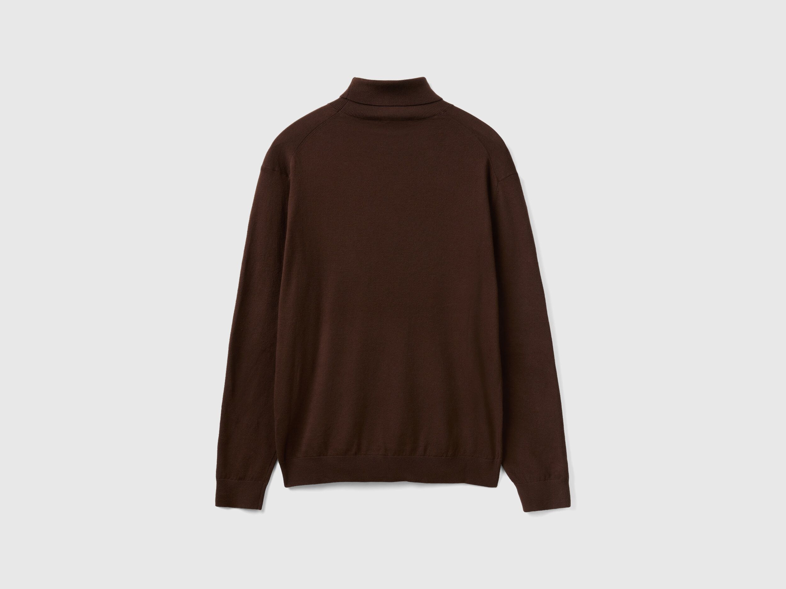 Lightweight sales cotton turtleneck