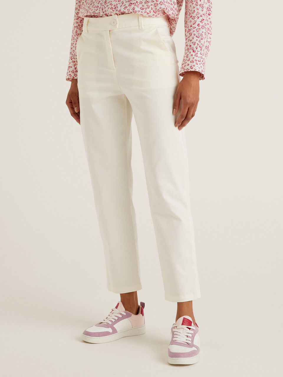 Reiss Mabel High Waist Paper Bag Trousers | REISS USA