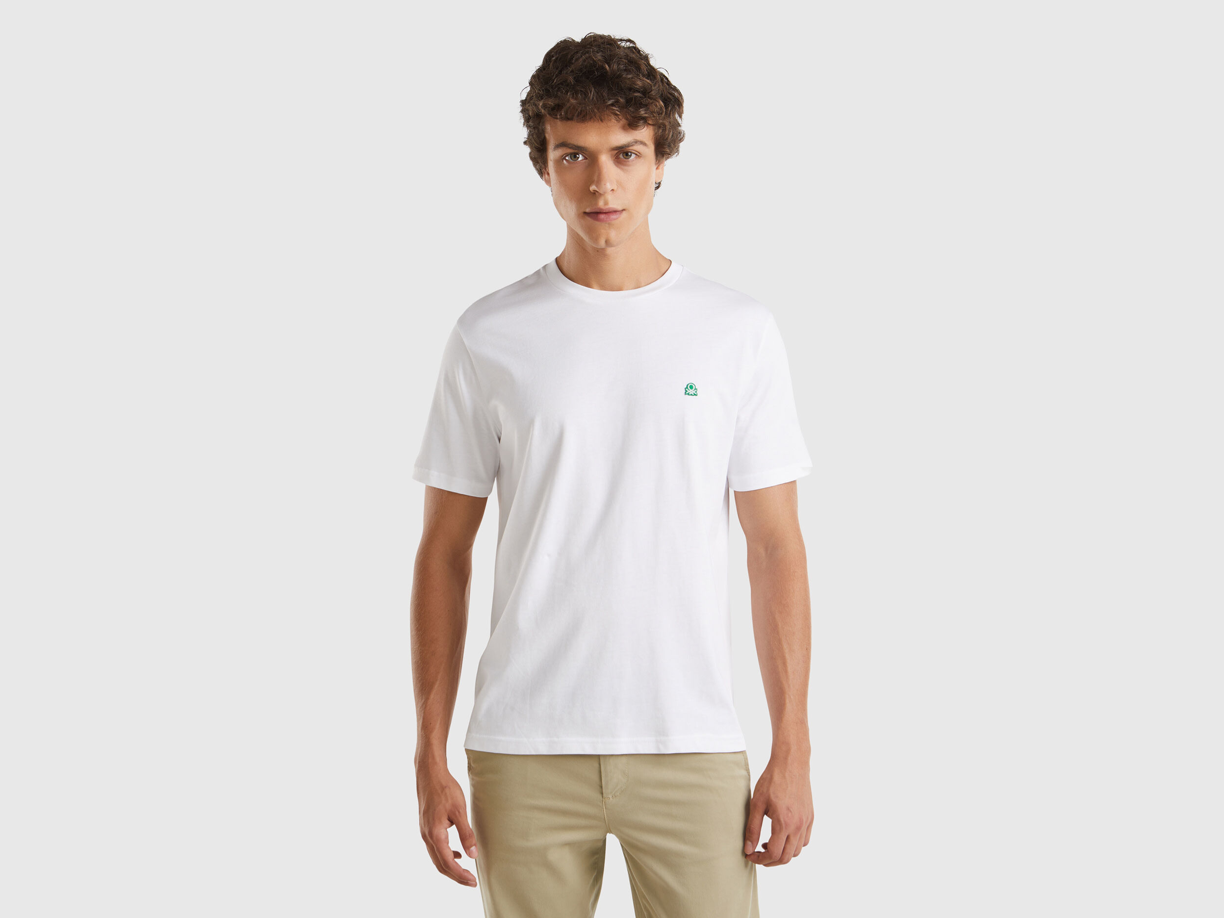 Camiseta basica benetton discount