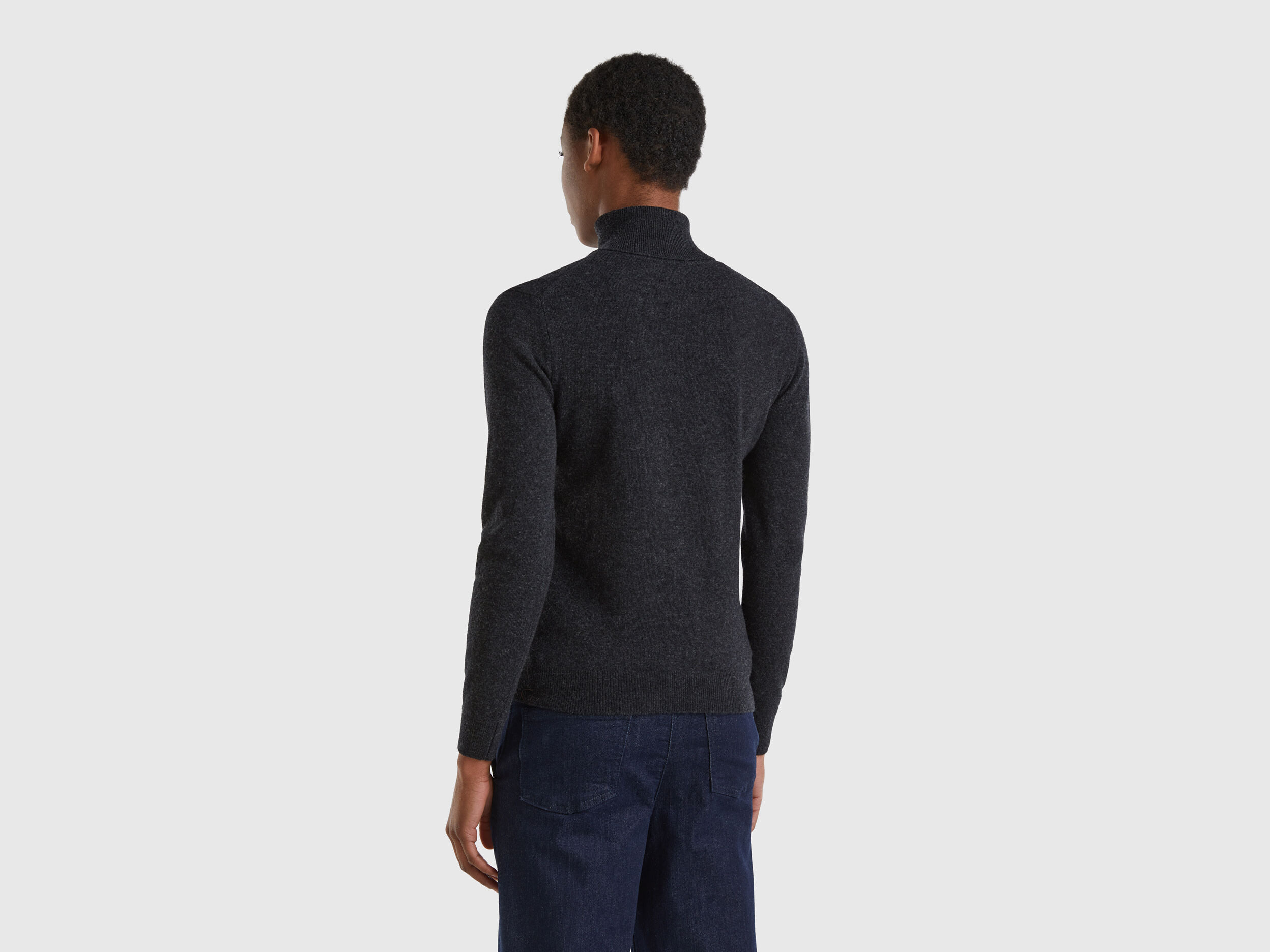 Charcoal grey sales turtleneck