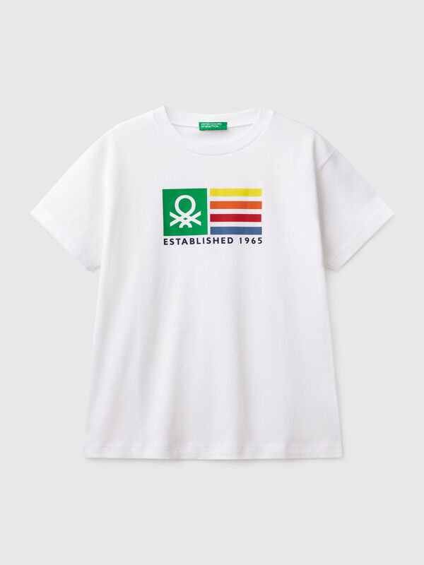 Camiseta de manga corta 100% algodón Niño