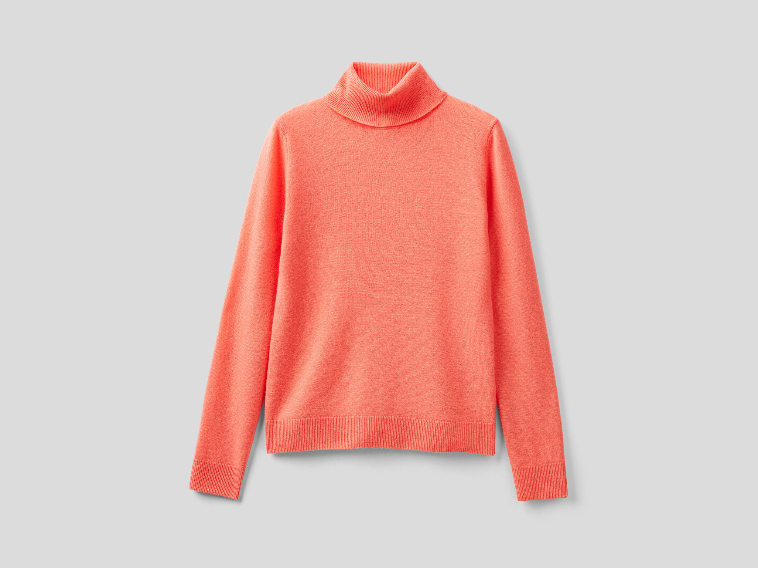 Peach colored shop turtleneck