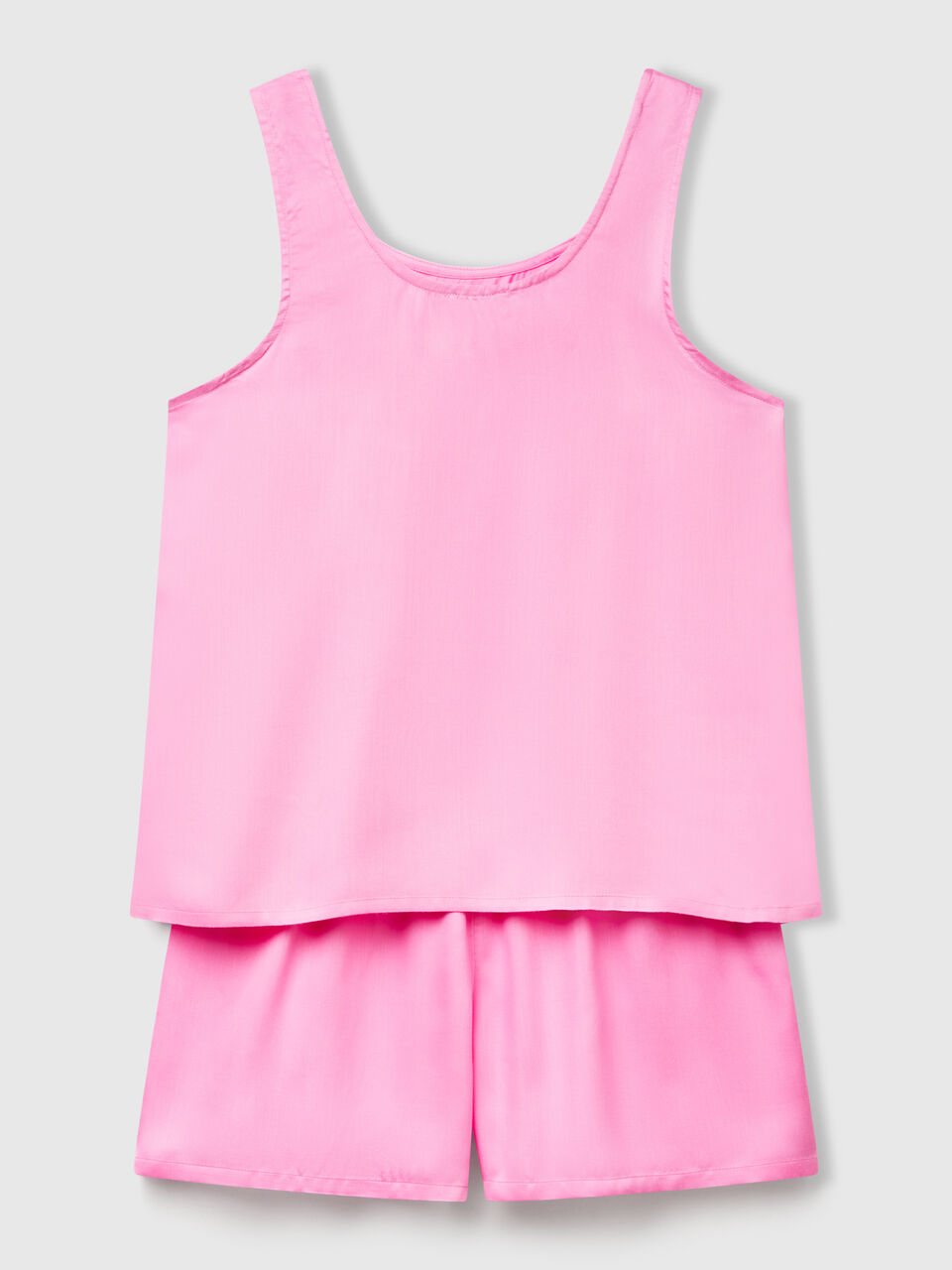 PYJAMA(VEST+SHORTS) Mujer image number 2