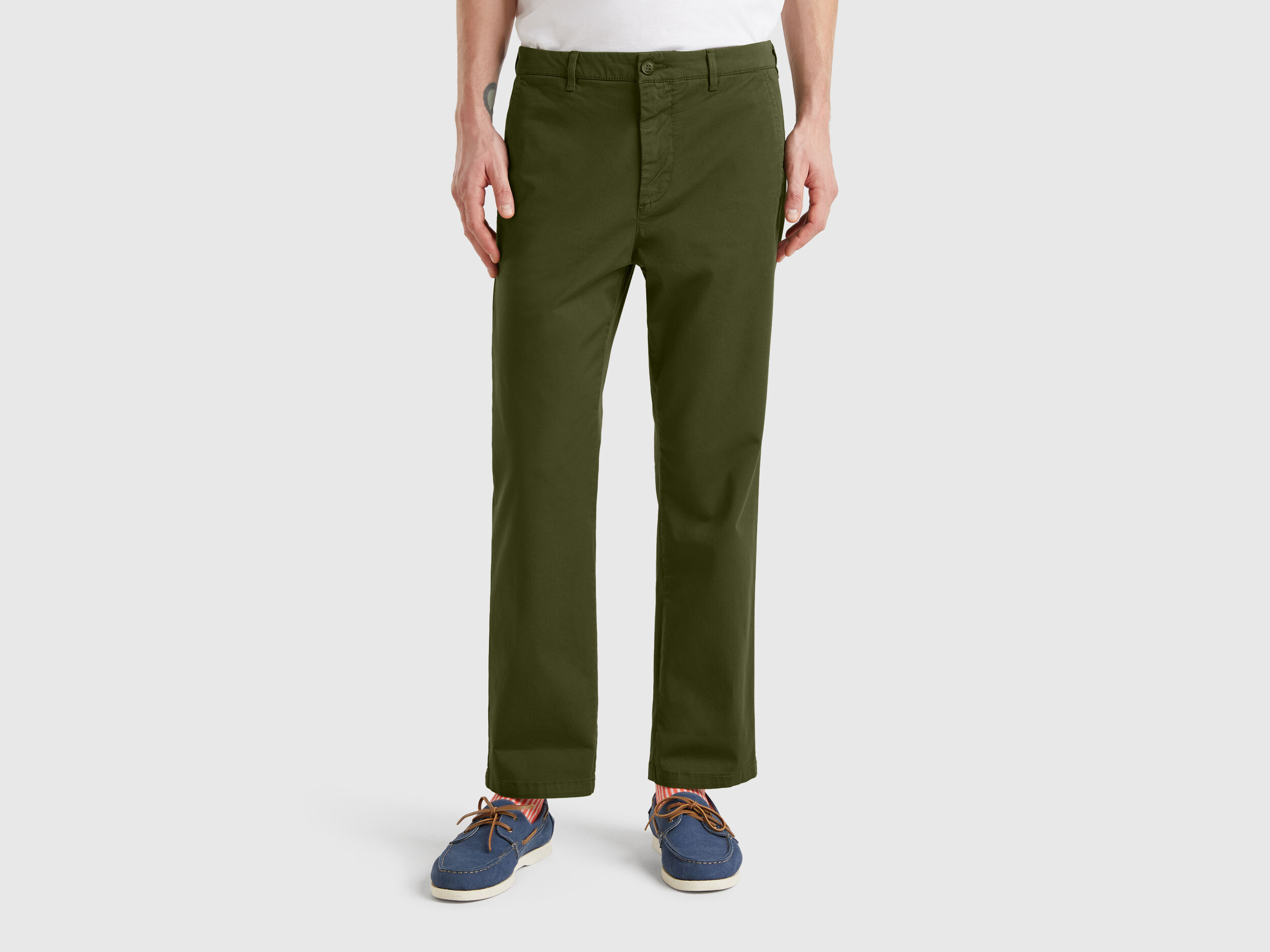 Men's Chino Trousers New Collection | Benetton