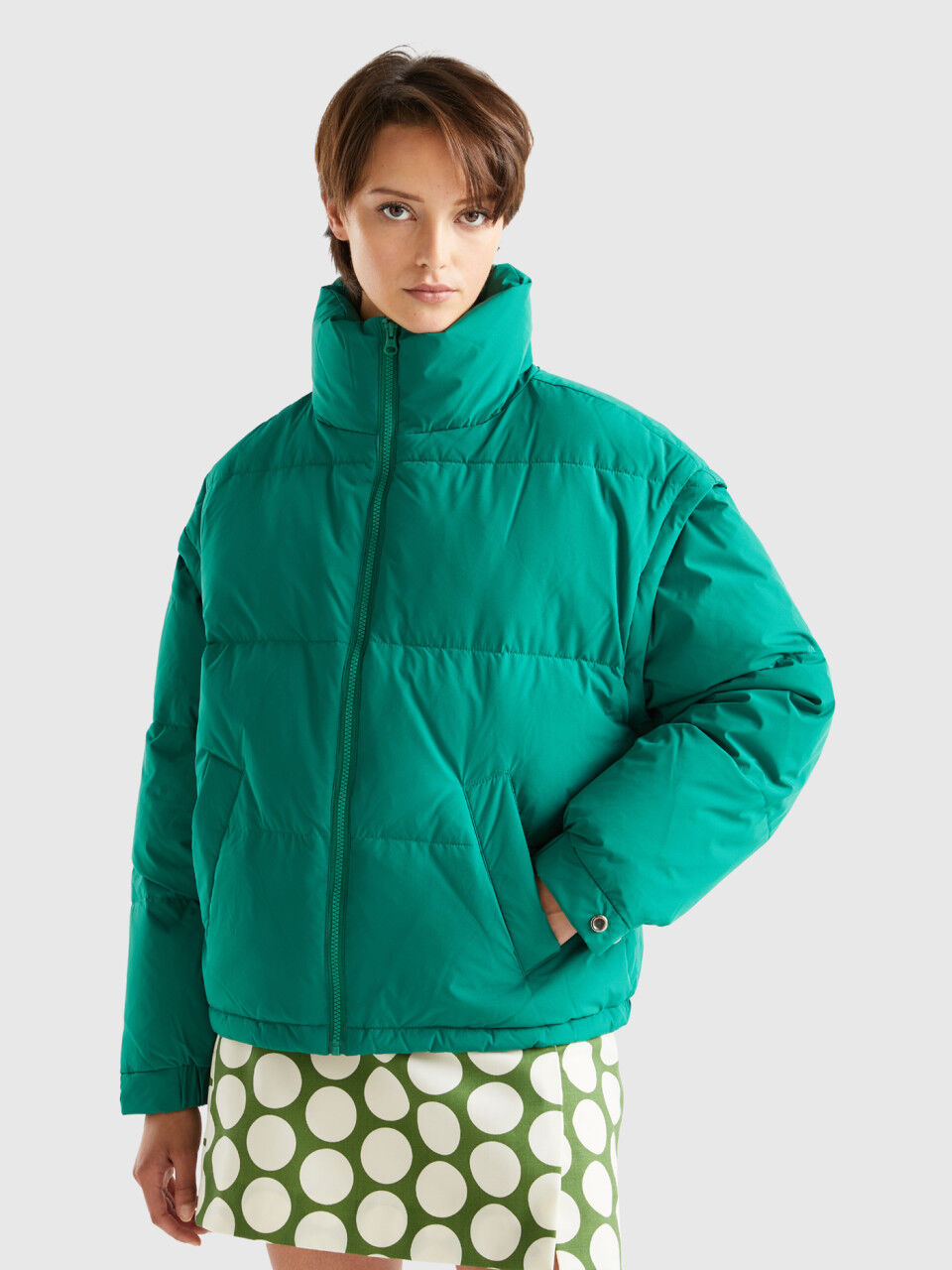 Benetton hot sale plumifero mujer