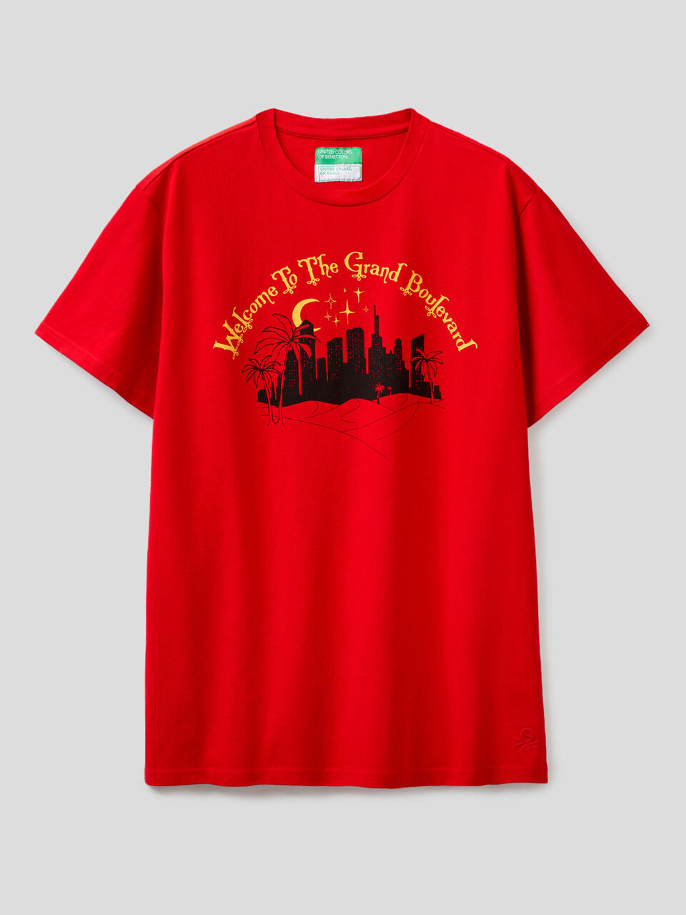 Camiseta unisex by Ghali con logotipo image number 1