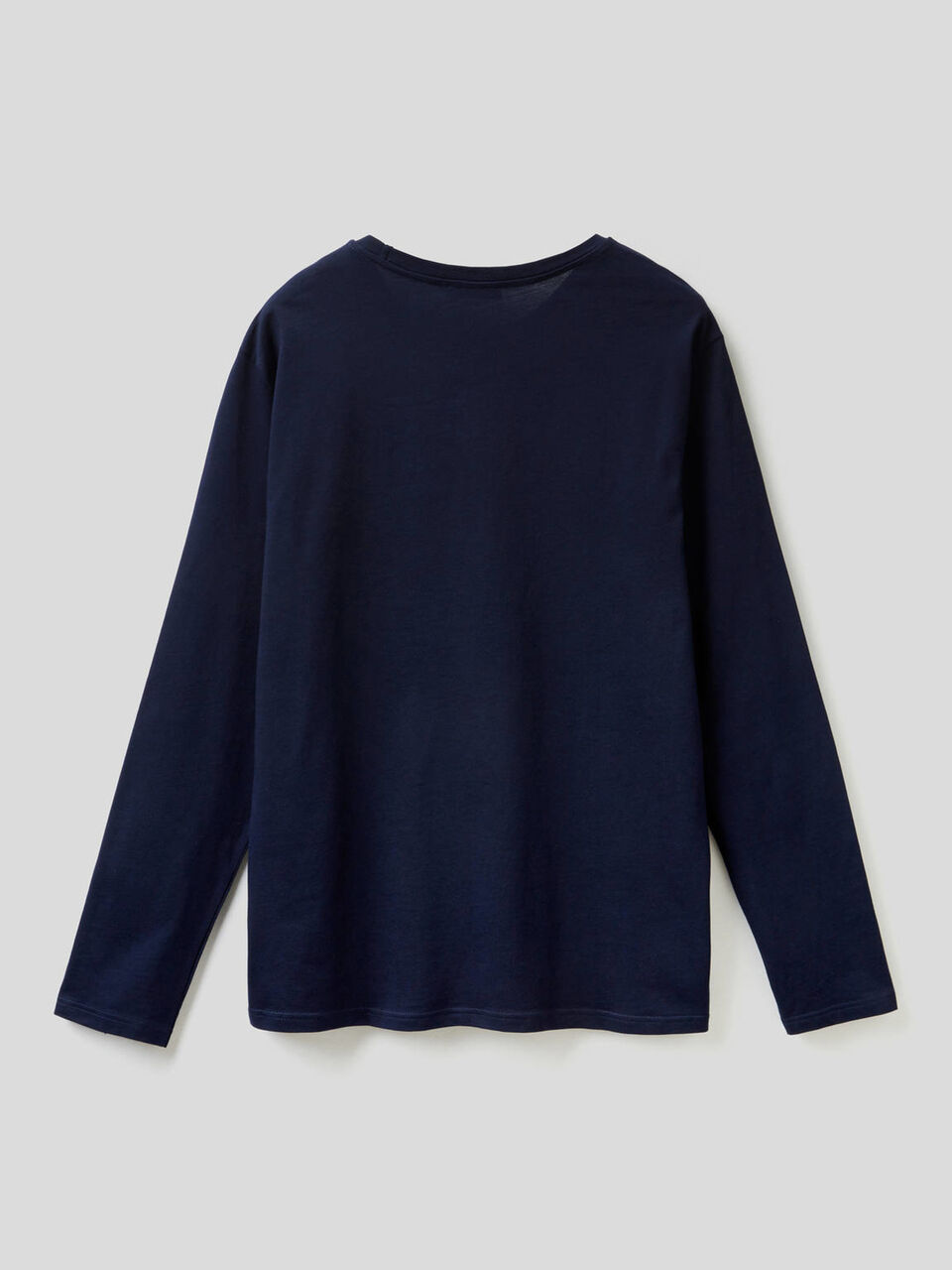 Long sleeve pure cotton t-shirt image number 2