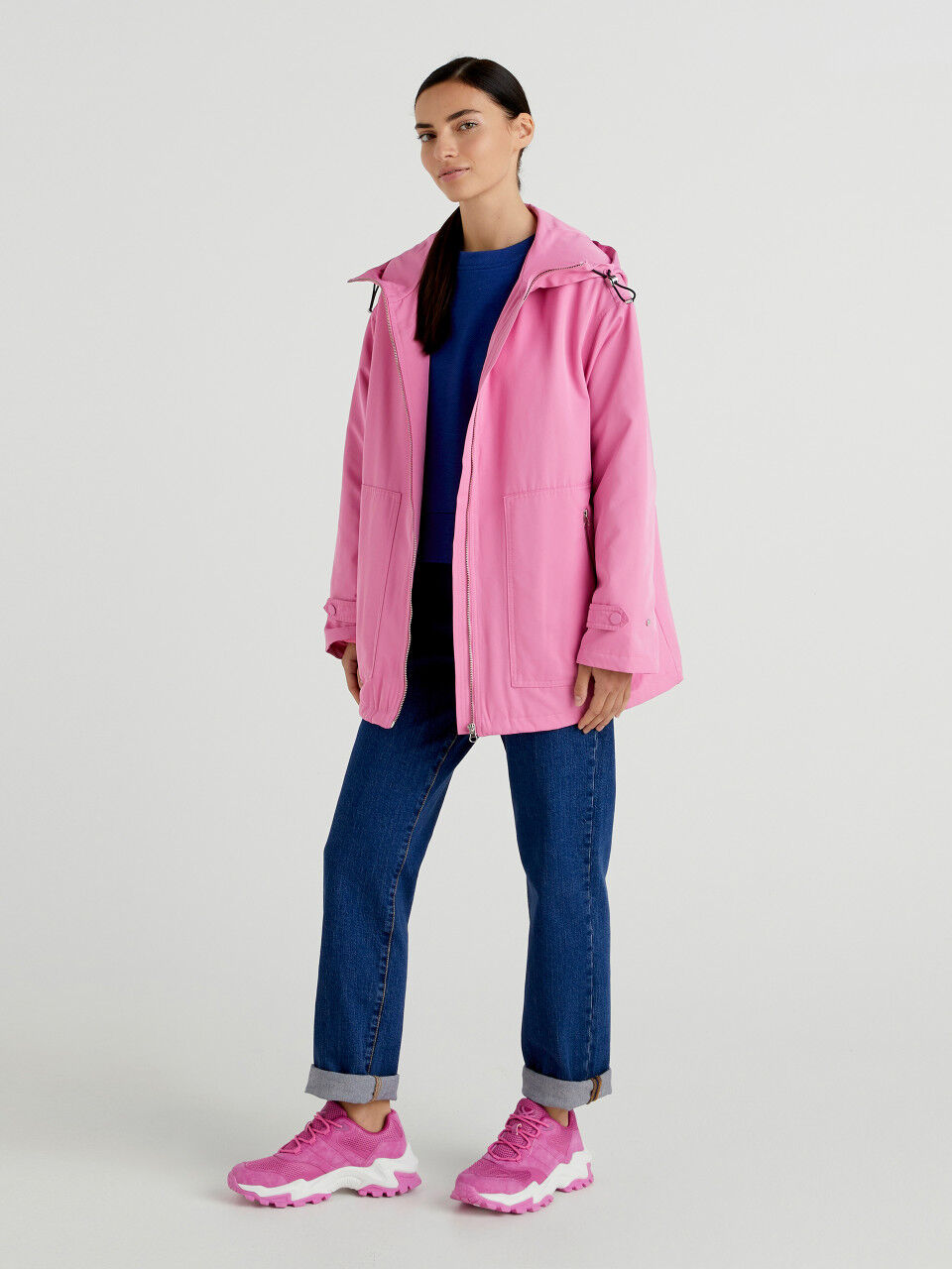 Benetton raincoat shop