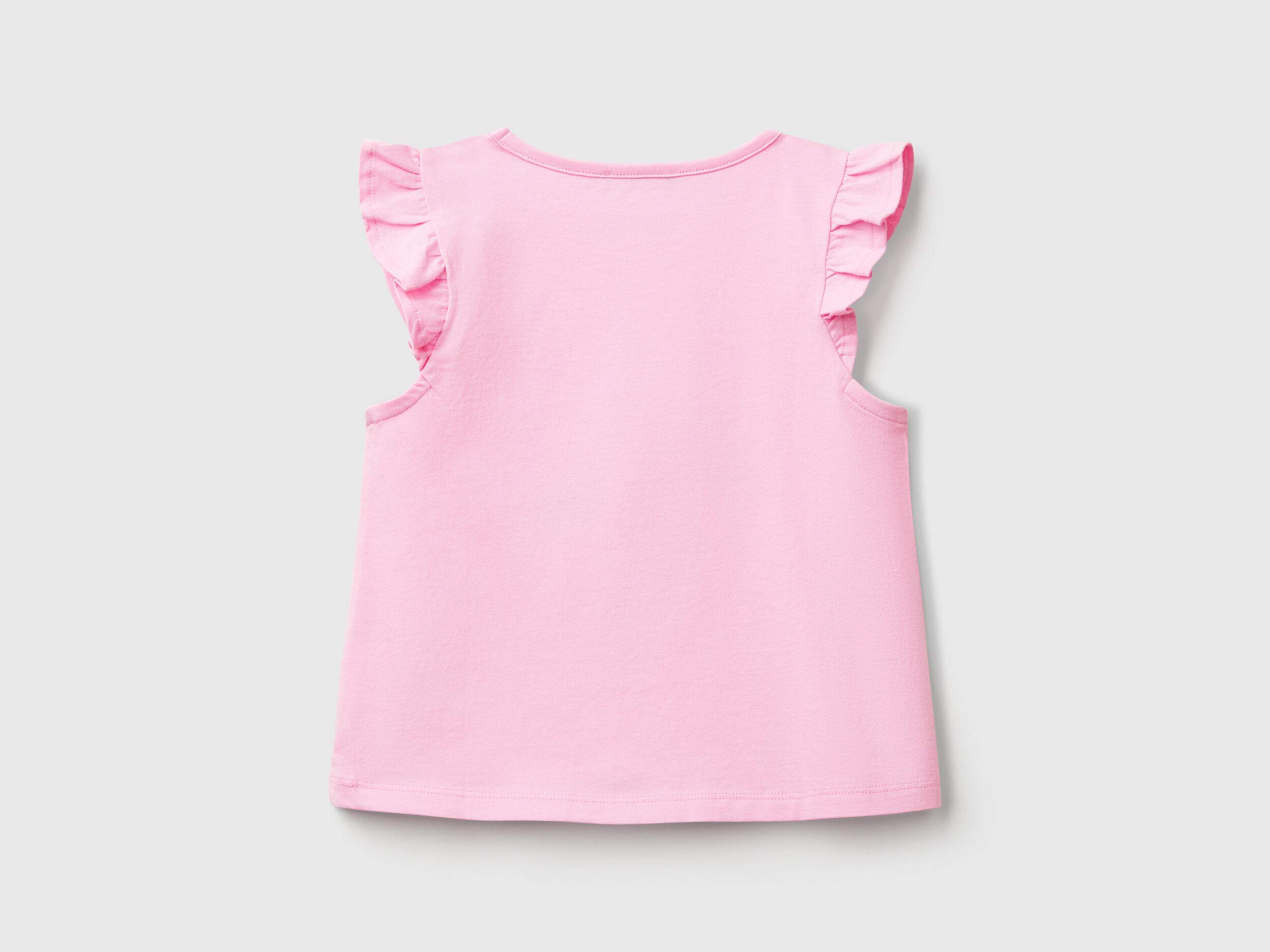 Printed tank top - Pink | Benetton