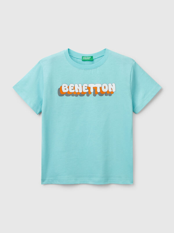Camiseta con logotipo estampado Niño