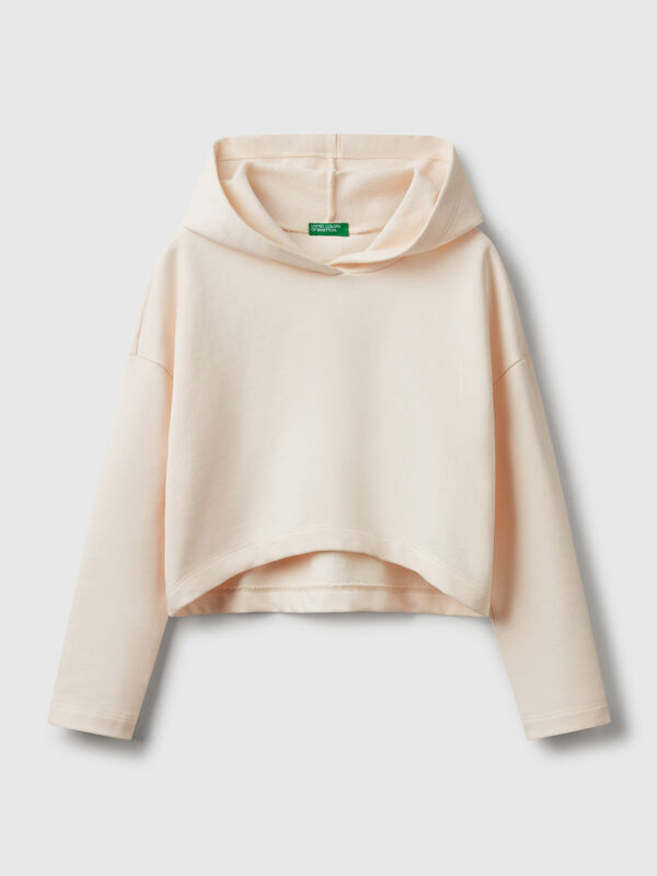 Sudadera con bajo redondeado Niña
