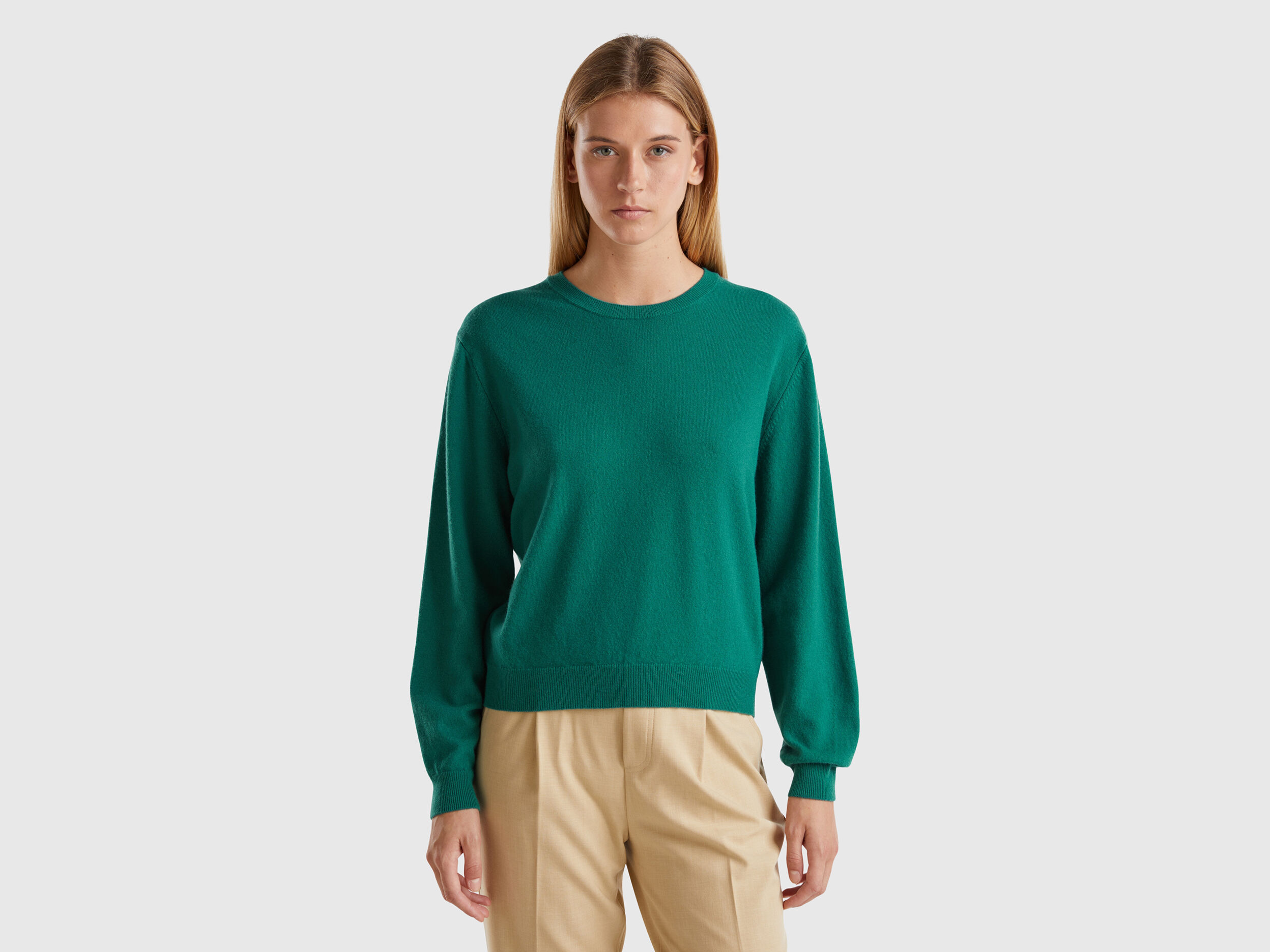 Women s Crew Neck Sweaters and Jumpers Benetton