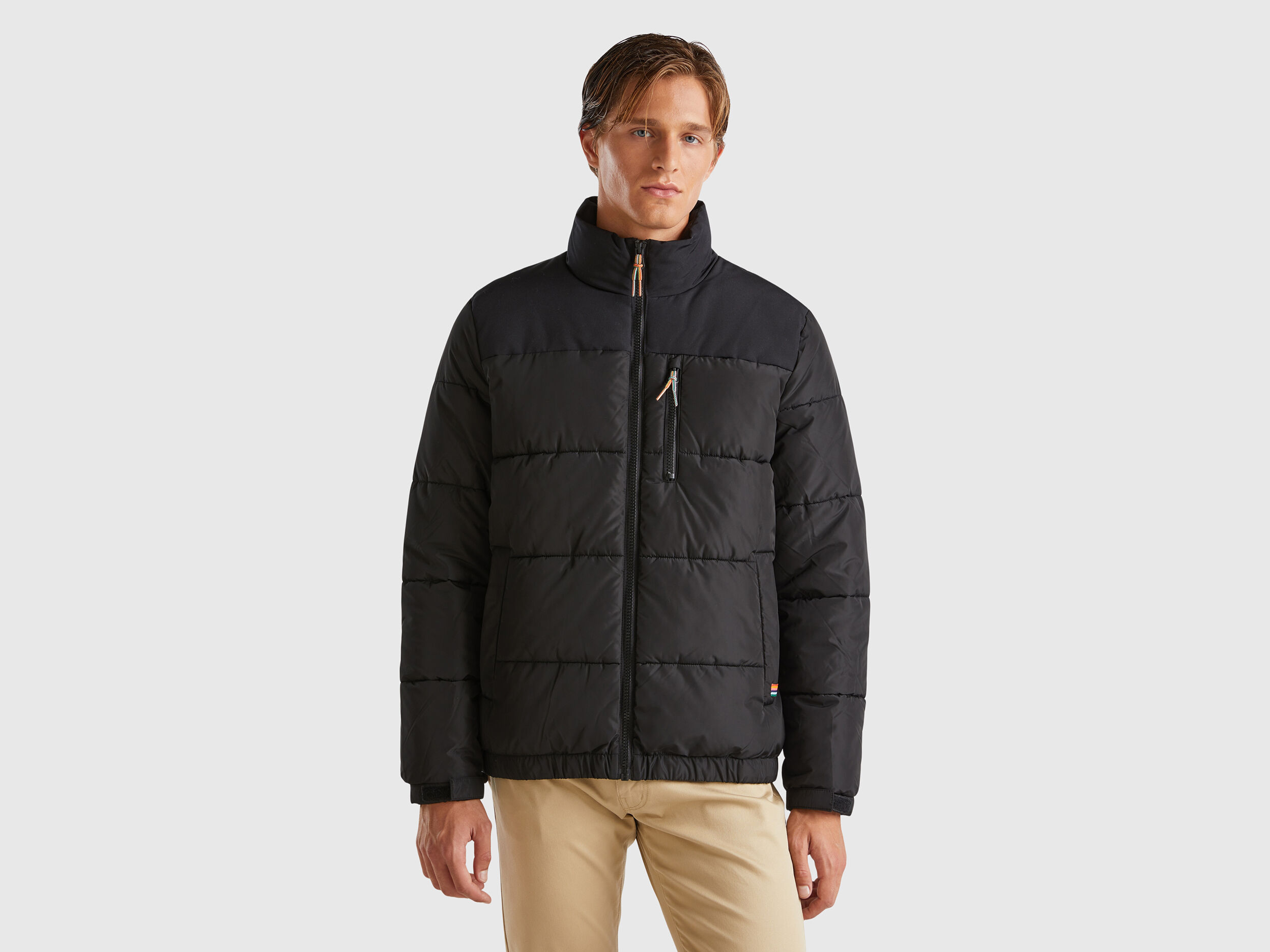 Plumiferos Acolchados Hombre Nueva Coleccion 2024 Benetton