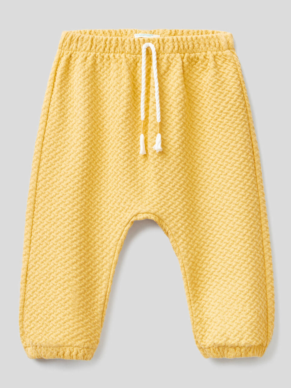 Pantalón de algodón orgánico elástico labrado image number 1