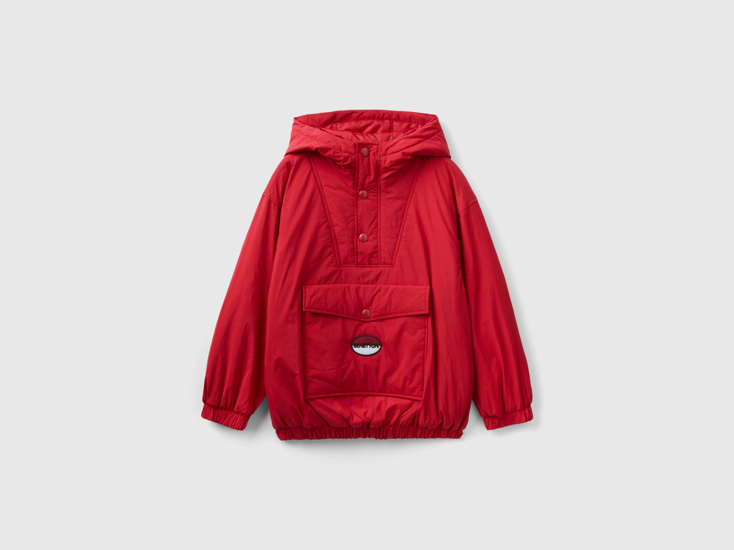 Red jacket with pocket Red Benetton