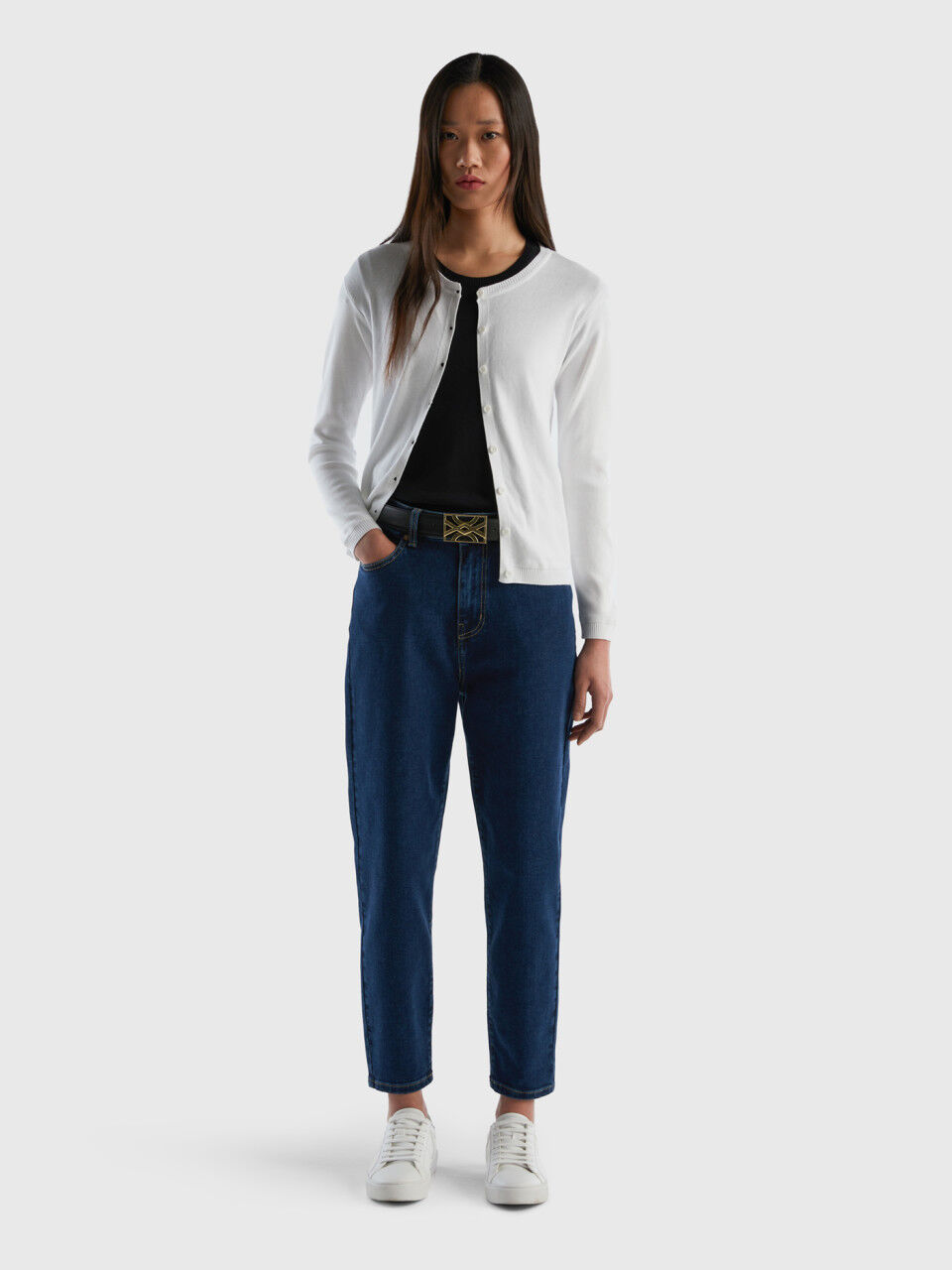 Women s Mom Fit Jeans New Collection 2024 Benetton