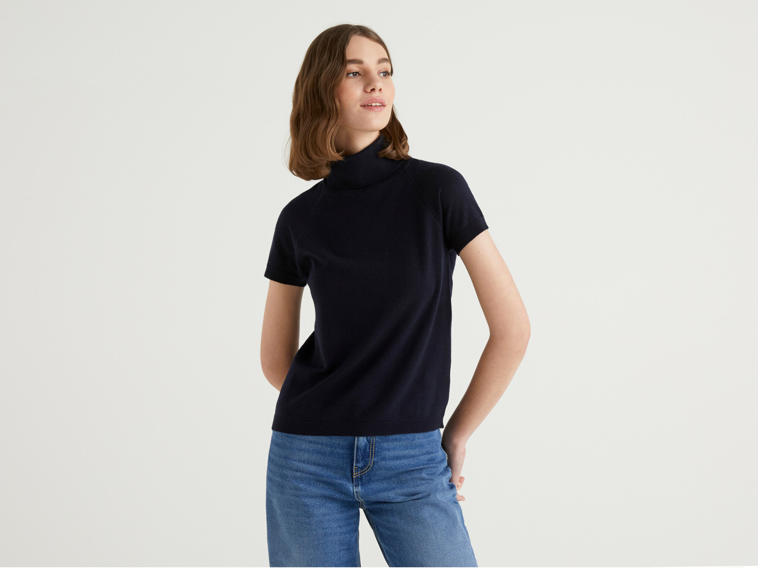 Short turtleneck hotsell