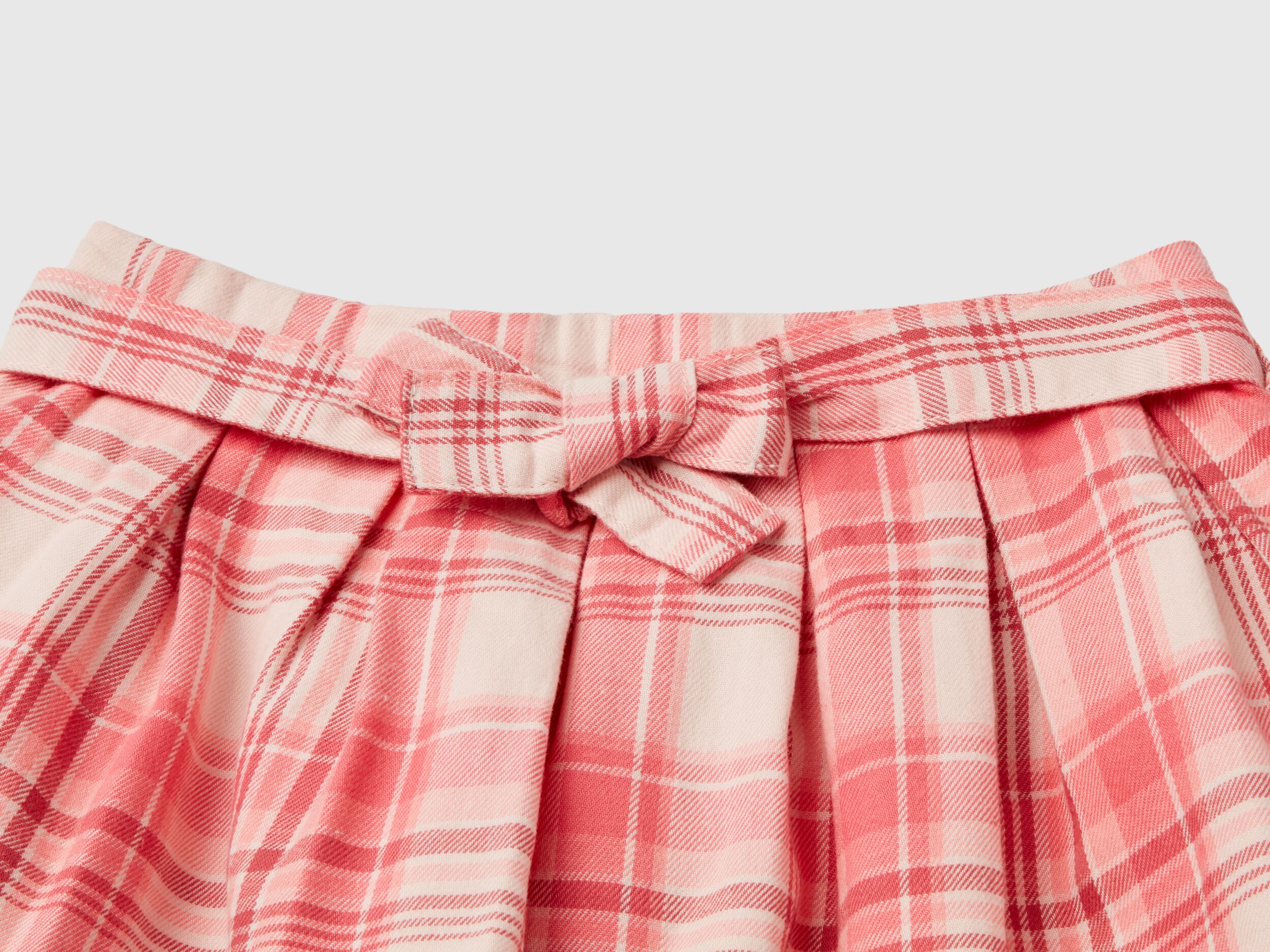 ふるさと納税 skirt Tartan with Benetton | Multi-color - sash 時計