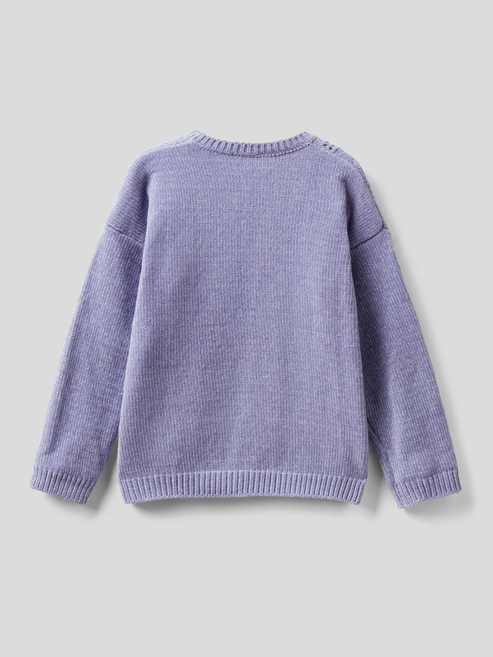 Tween Girls Long Sleeve Cable Knit Chenille Sweater