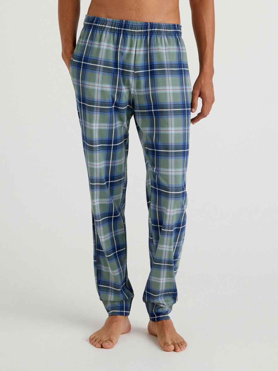 Mens warm on sale pyjama bottoms