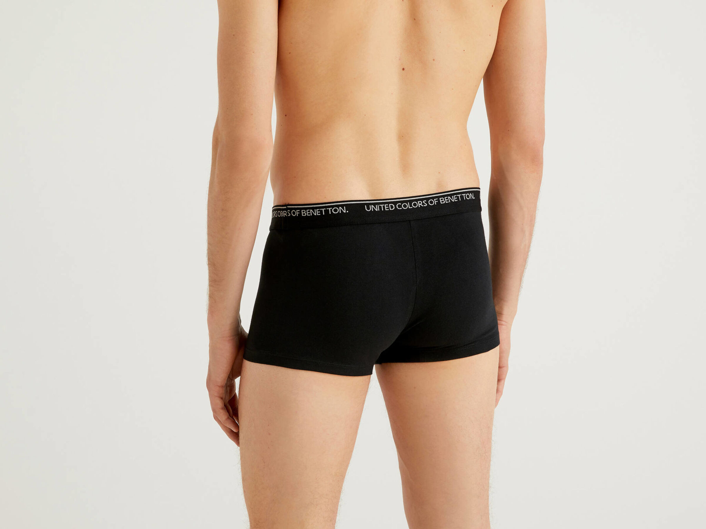 Fitted boxers in organic cotton image number null