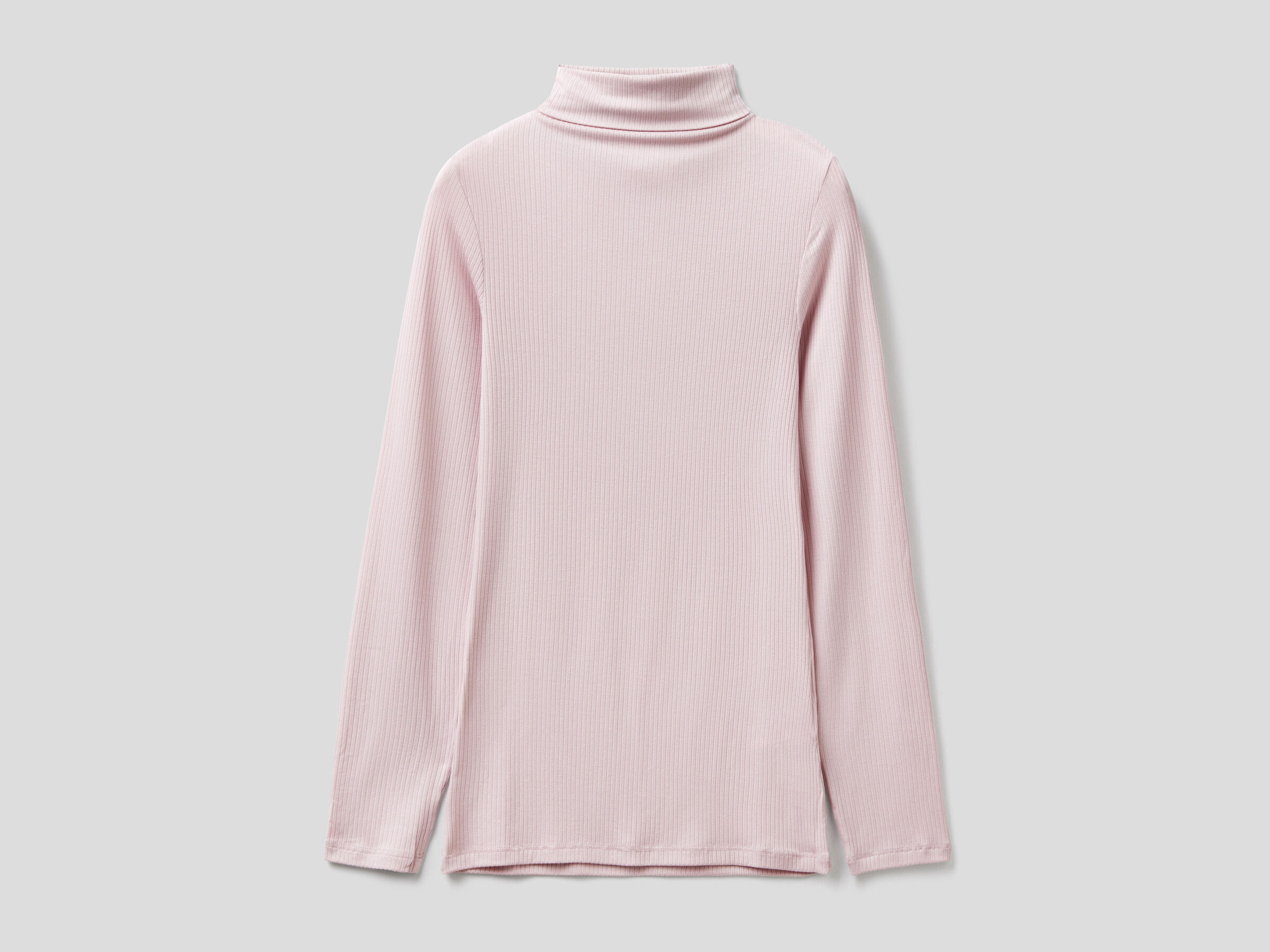 Ribbed turtleneck t-shirt image number 4