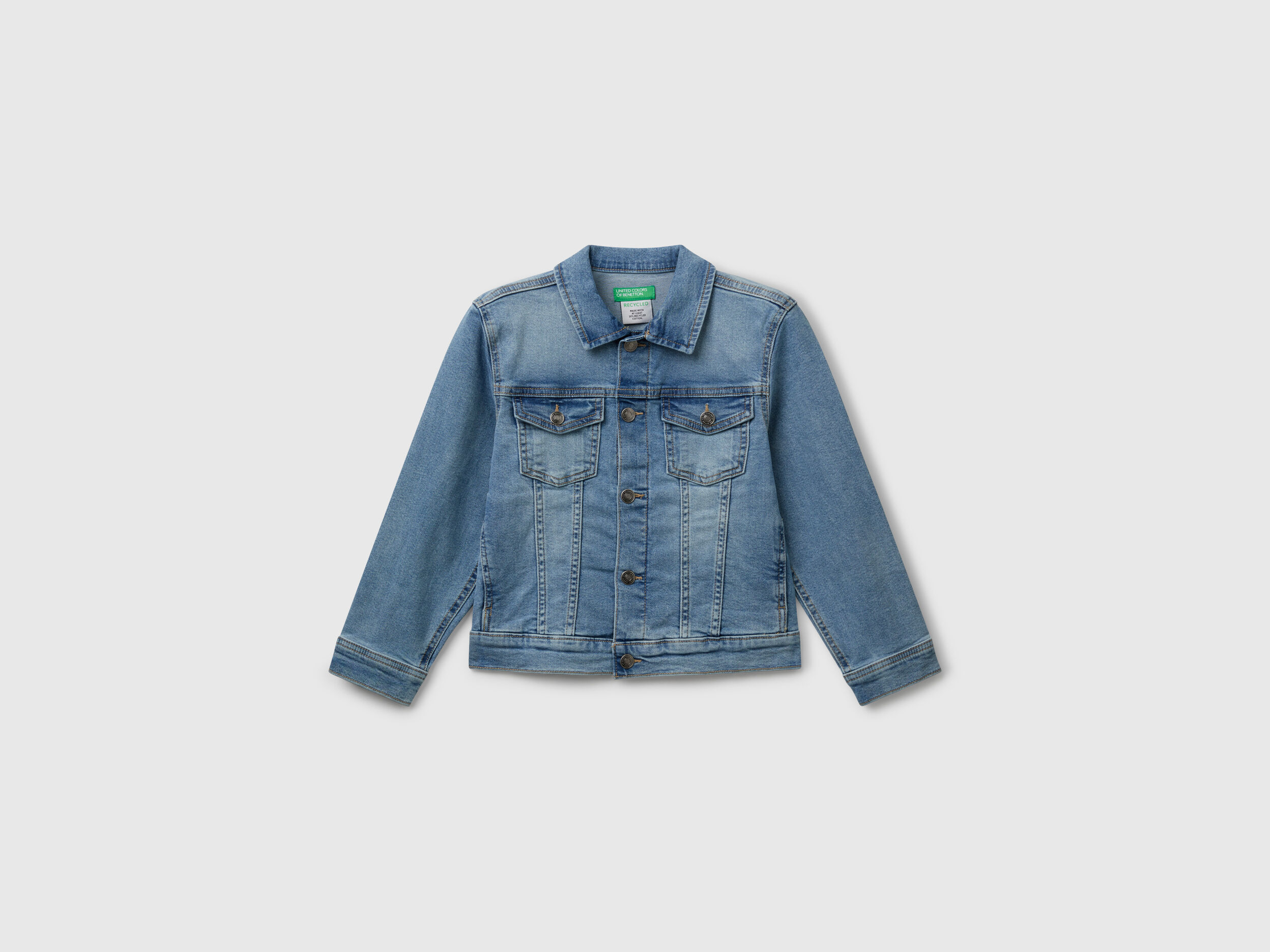 Boys Long Sleeve Denim Jacket - BLUE | The Children's Place