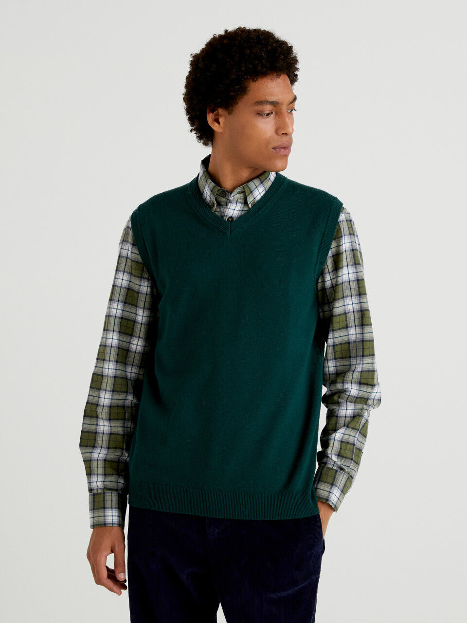 Men's wool sales sweater vests
